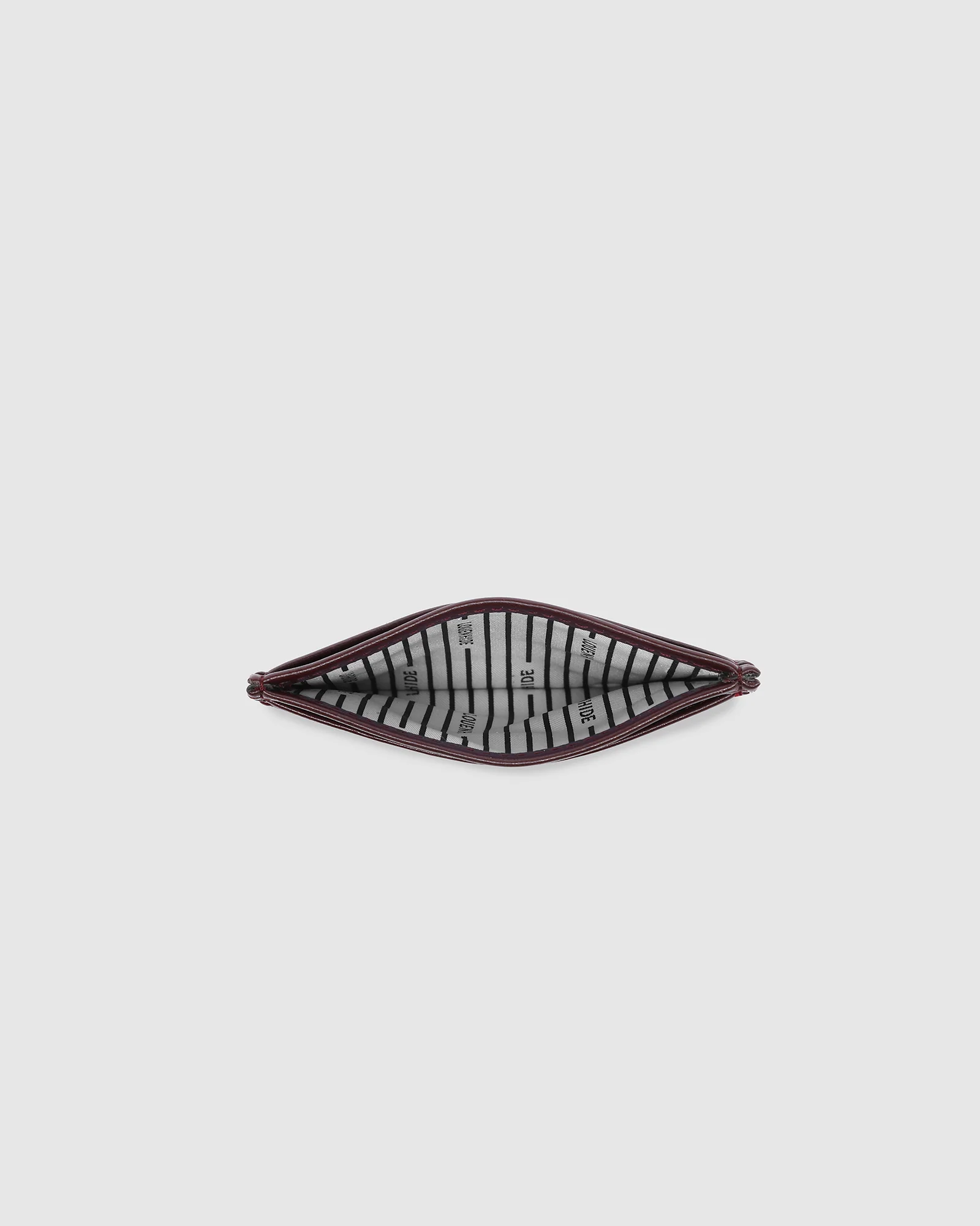 Ada Cardholder - Burgundy Patent - Image 6