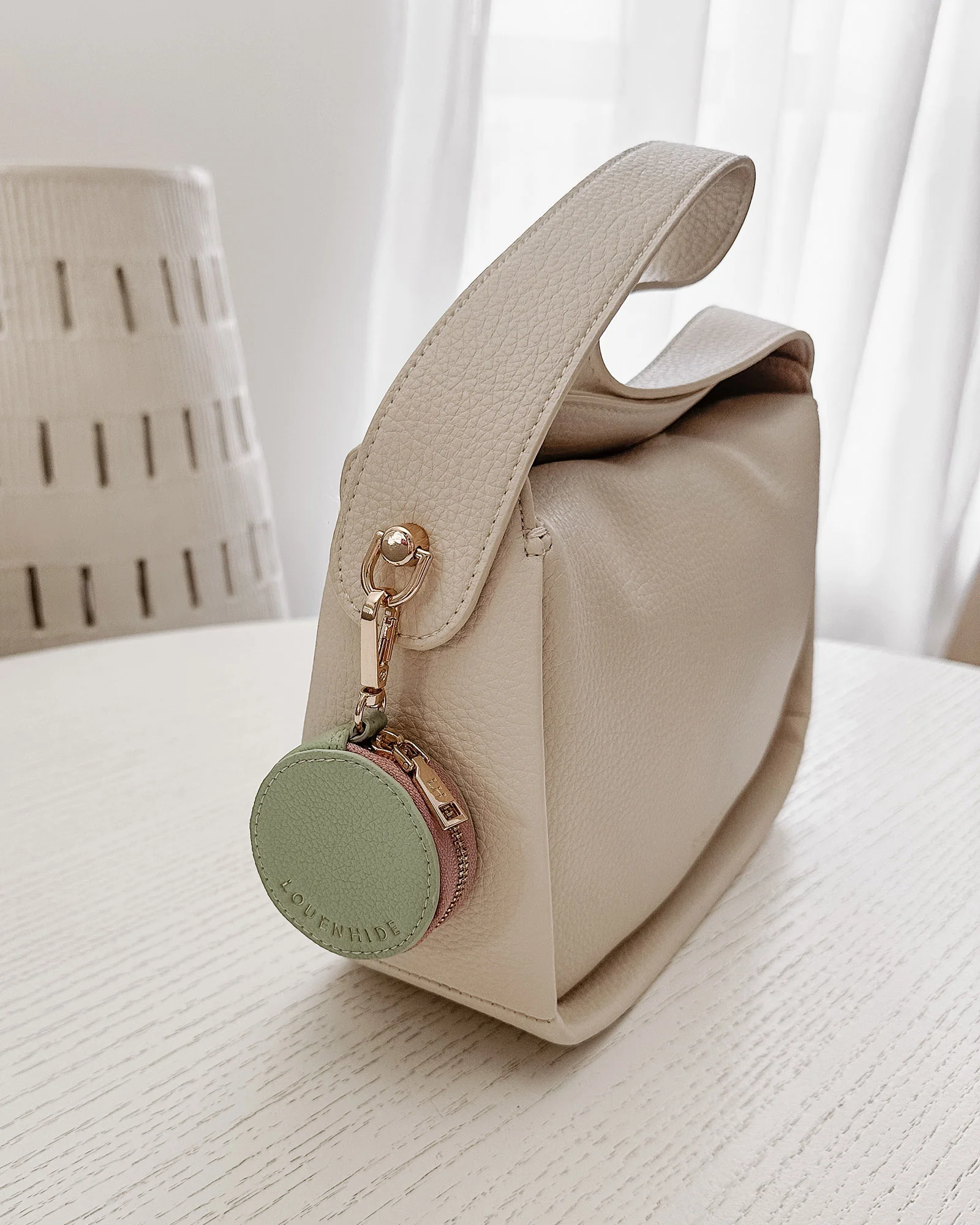 Airlie Bag Charm - Sage Green - Image 8