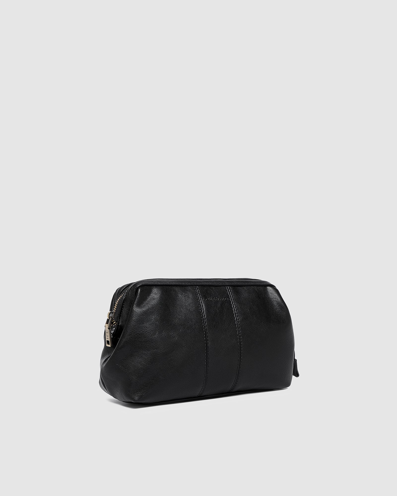 Albie Cosmetic Case -  Saddle Black - Image 3