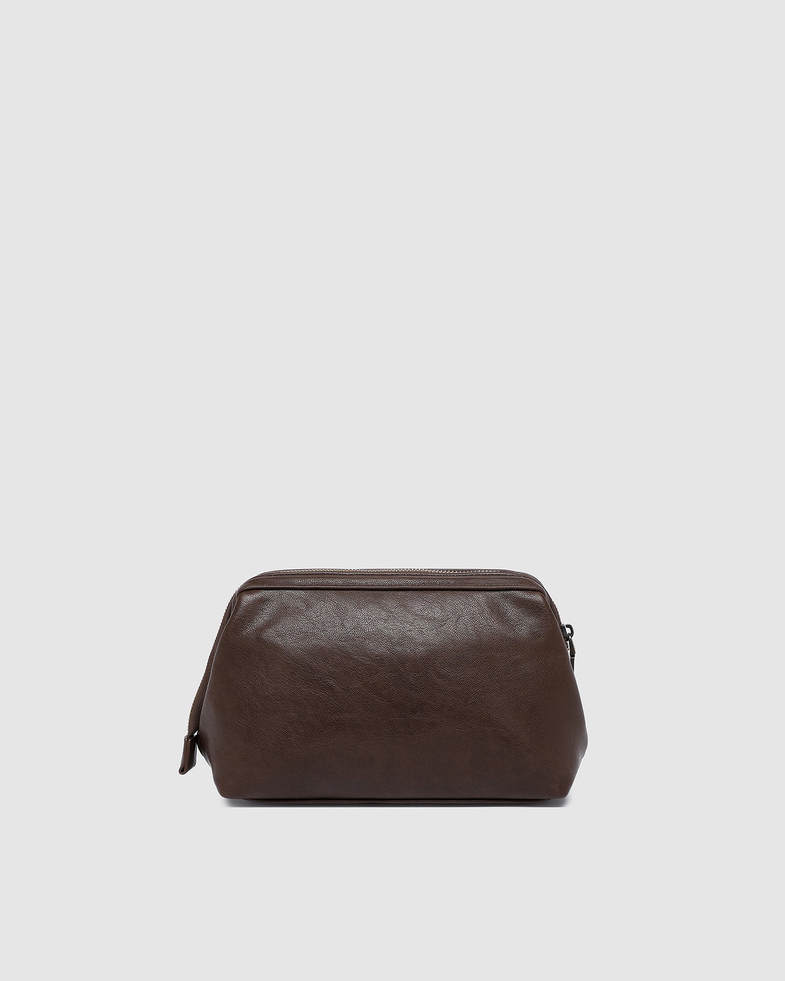 Albie Cosmetic Case -  Saddle Chocolate - Image 4