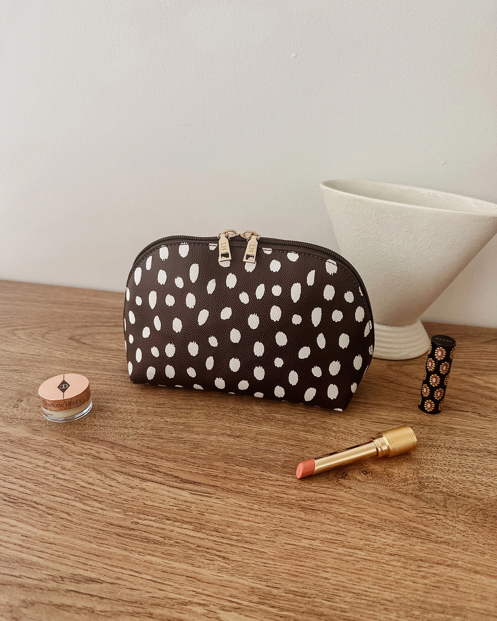 Baby Nancy Makeup Bag - Chocolate Raindrop - Image 7