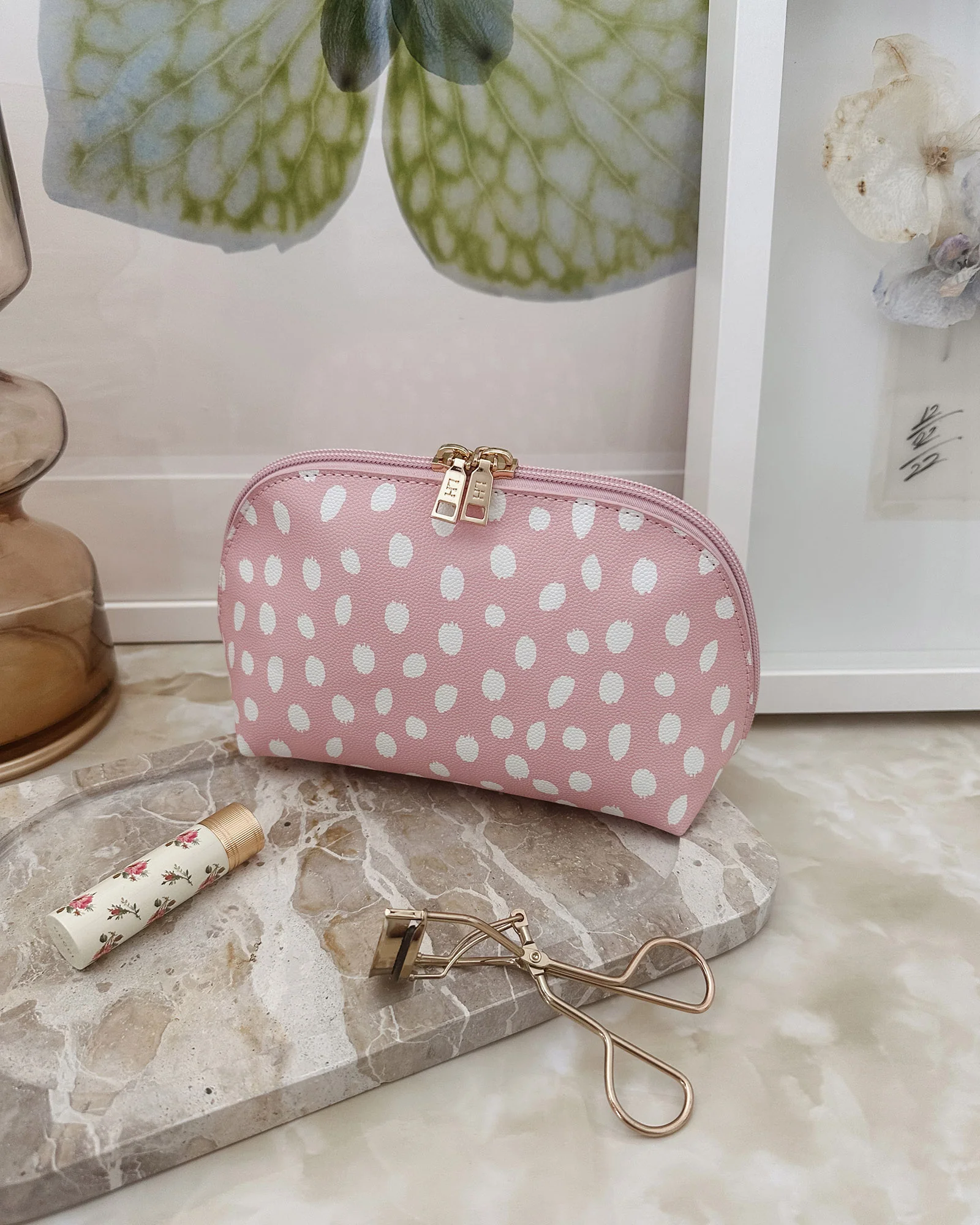 Baby Nancy Makeup Bag - Pink Raindrop - Image 7