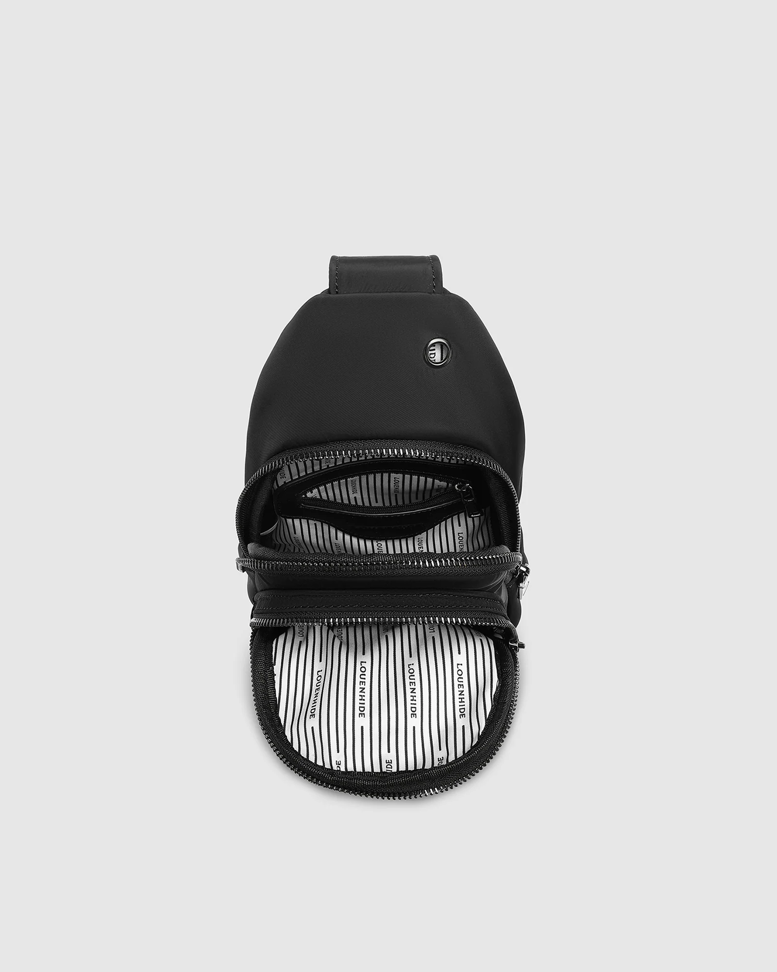Boyd Nylon Sling Bag - Black - Image 6