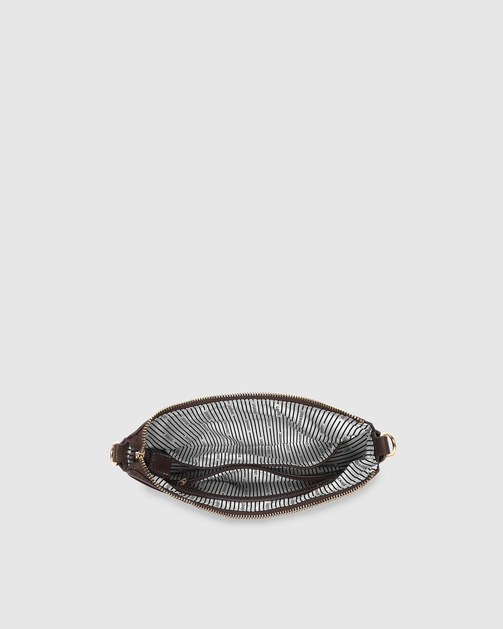 Claudia Shoulder Bag - Chocolate - Image 6