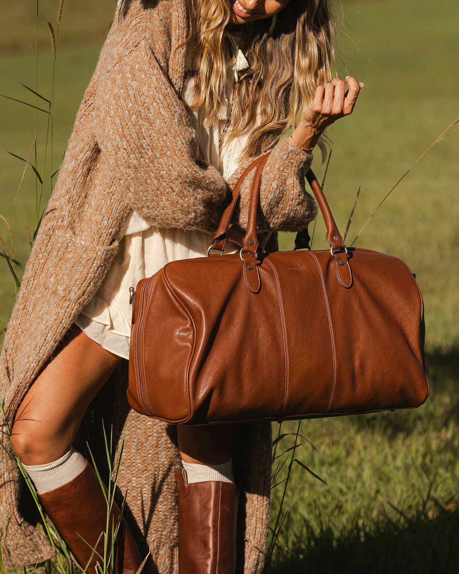 Cooper Travel Bag Bundle - Cognac - Image 7