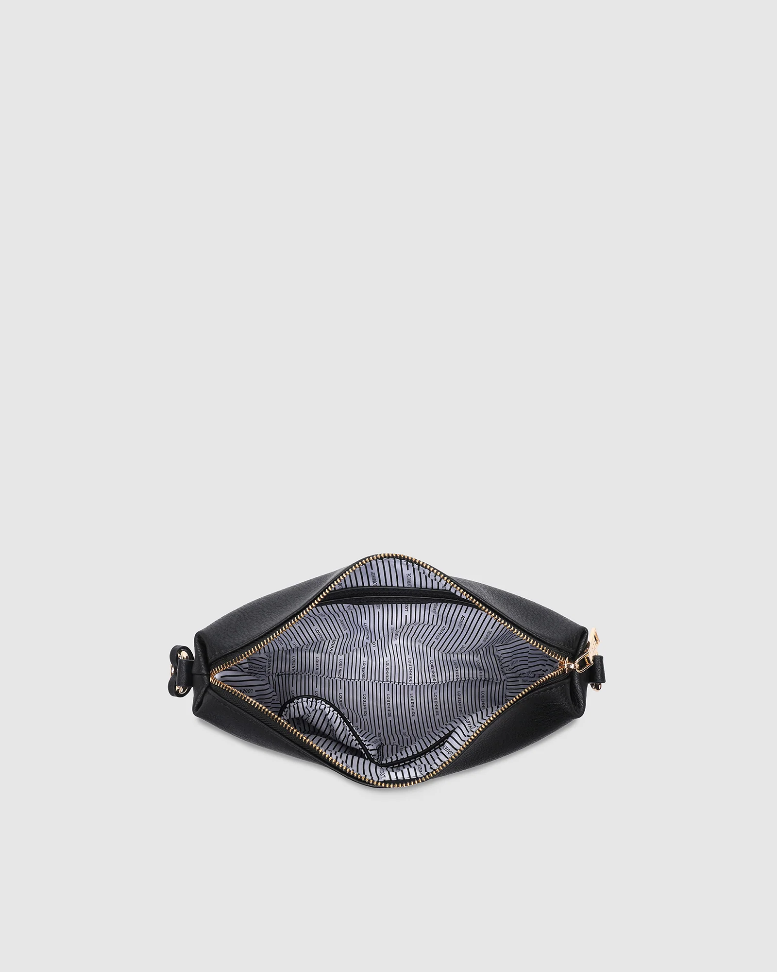 Daisy Stripe Crossbody Bag - Black - Image 6