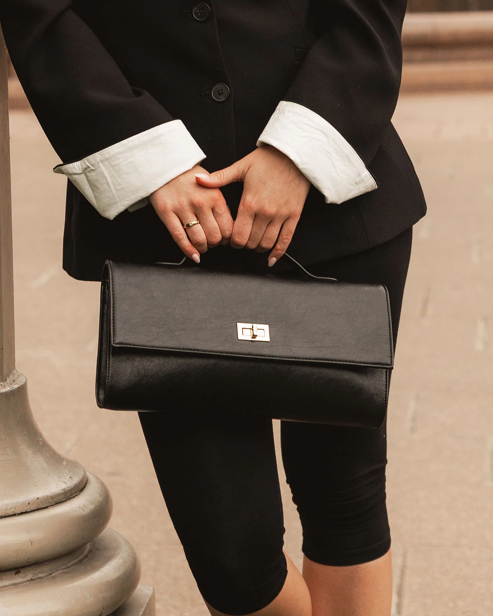 Delaney Clutch - Black - Image 2