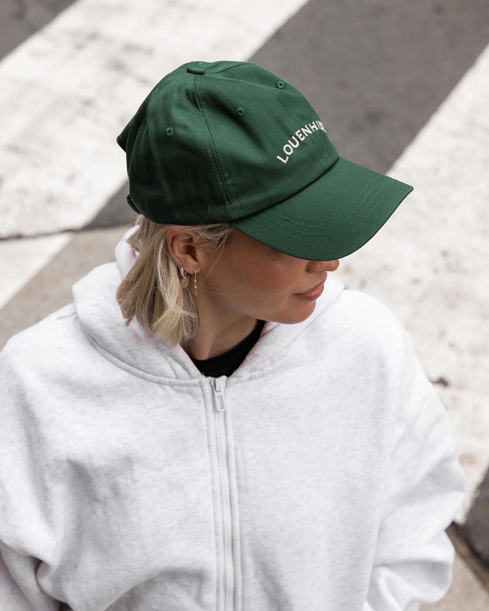 Demi Canvas Cap - Forest Green - Image 5