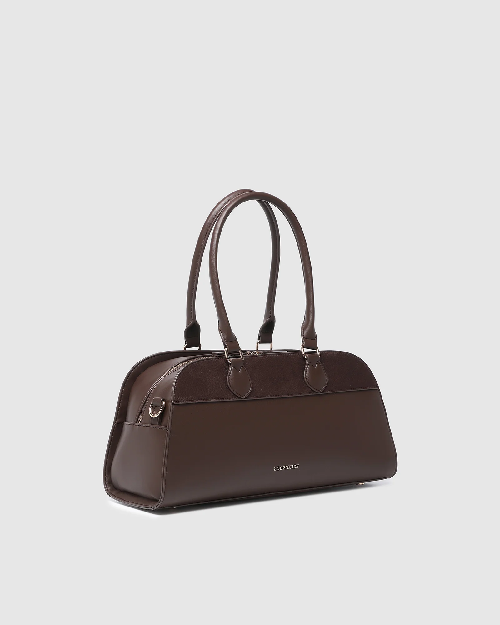 Eleanor Shoulder Bag - Chocolate - Image 3