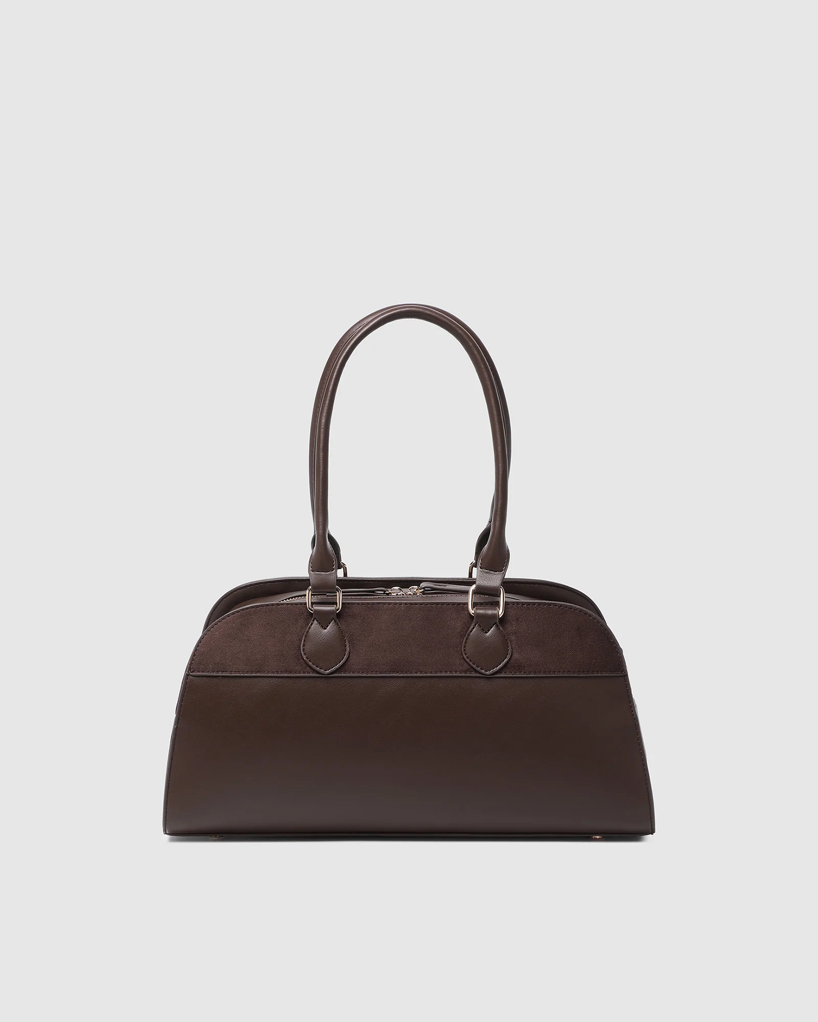 Eleanor Shoulder Bag - Chocolate - Image 5