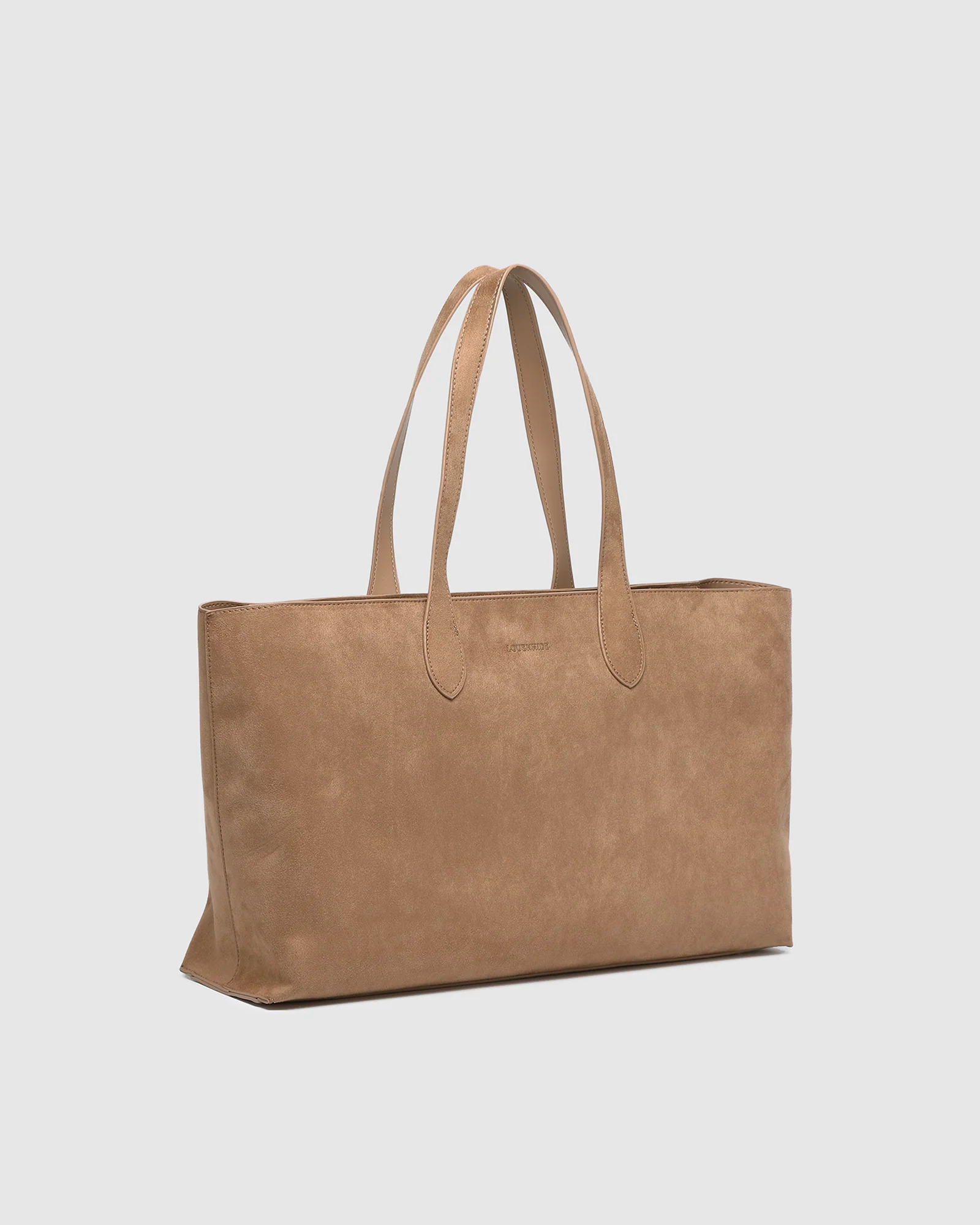 Elke Suedette Tote Bag - Honey - Image 3