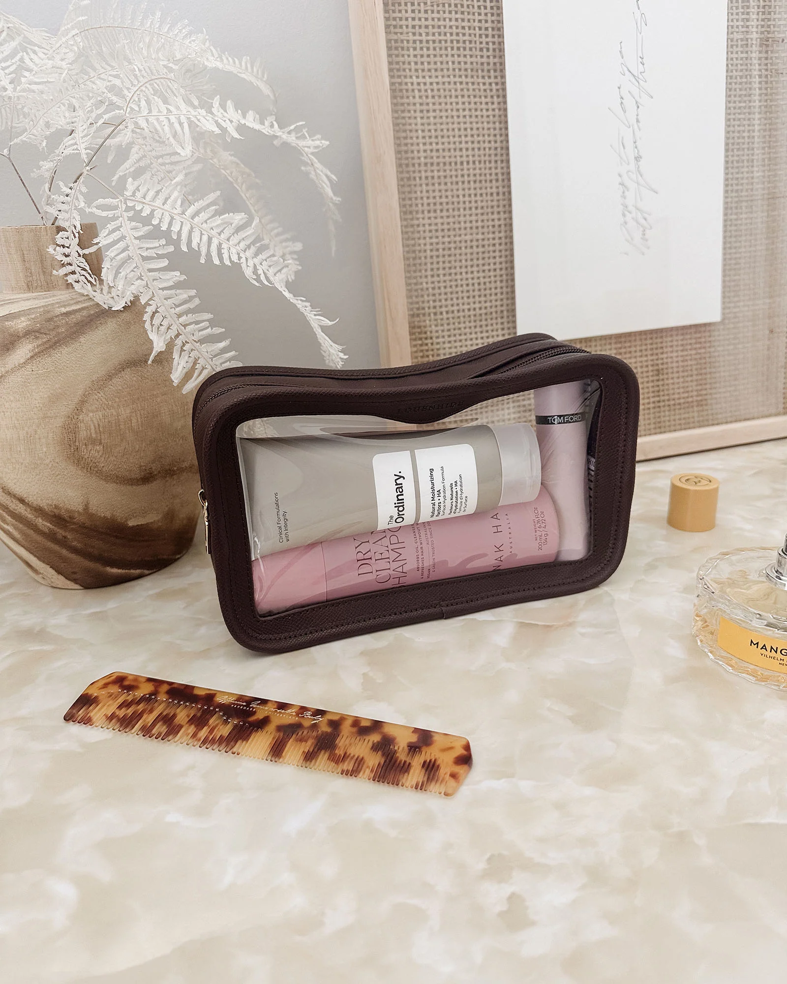Fergie Cosmetic Bag - Chocolate - Image 6