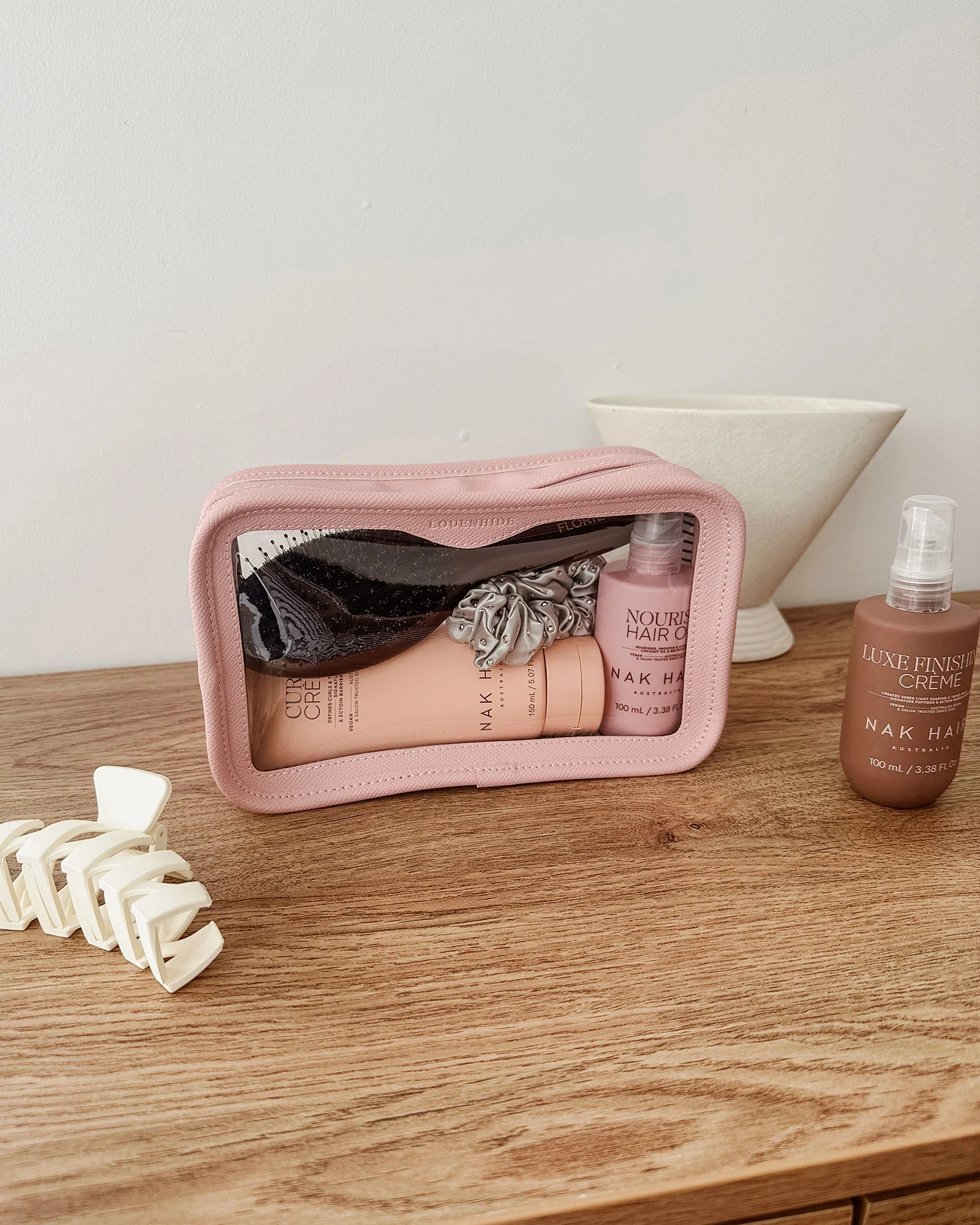 Fergie Cosmetic Bag - Pink - Image 2