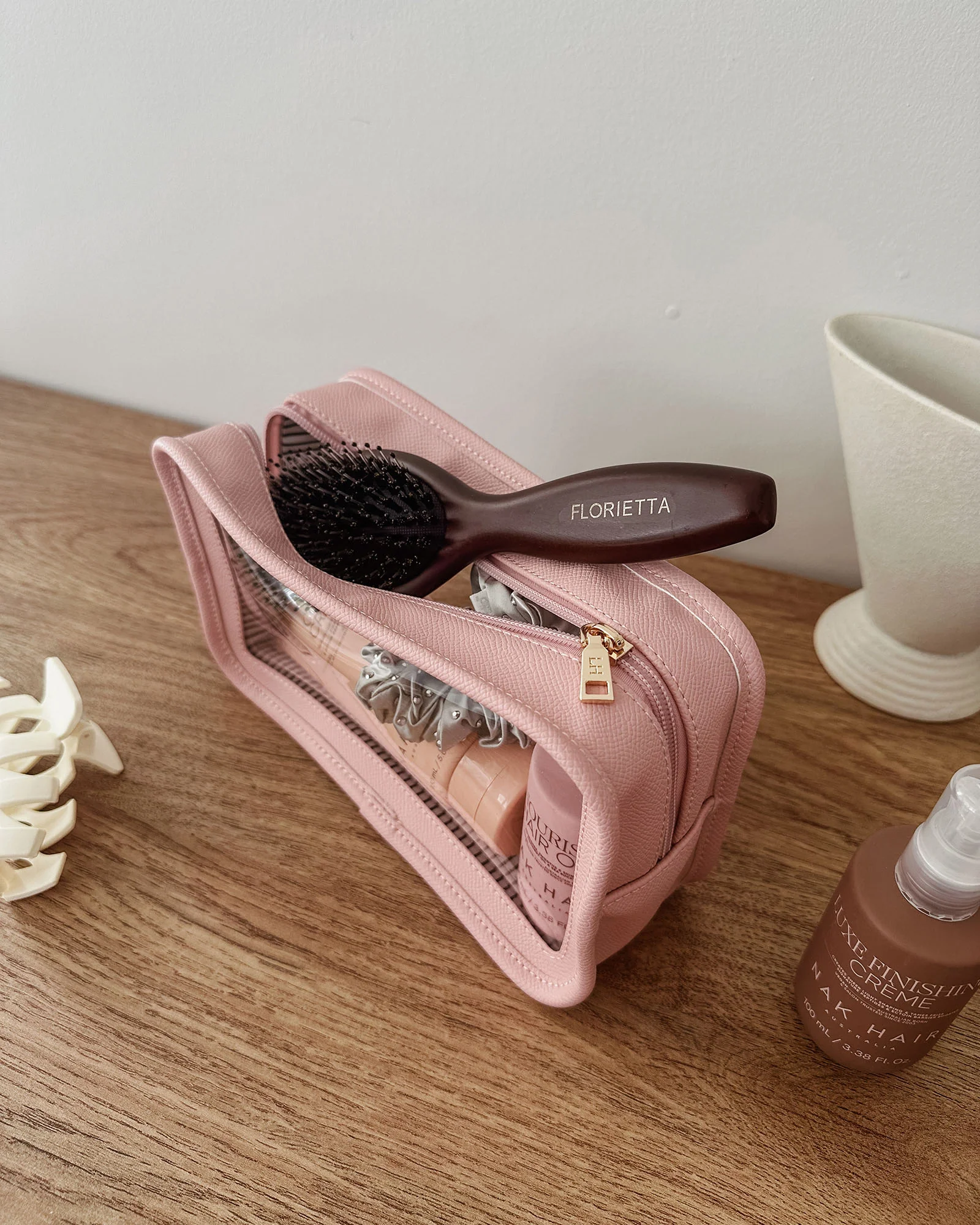 Fergie Cosmetic Bag - Pink - Image 6