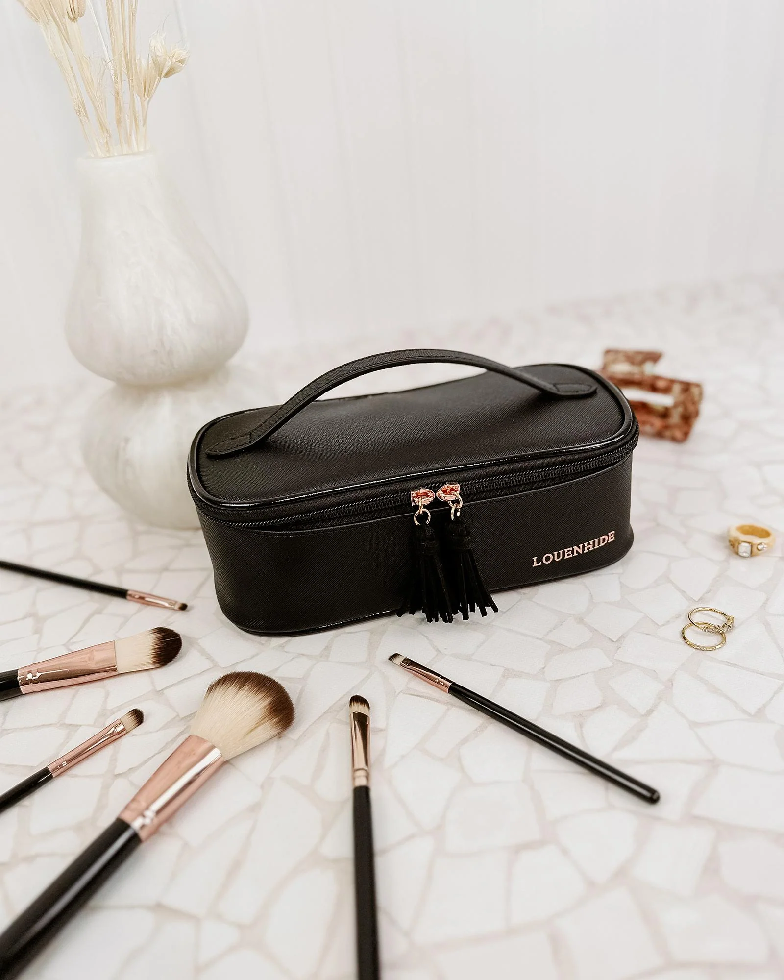 Fifi Cosmetic Case - Black - Image 6