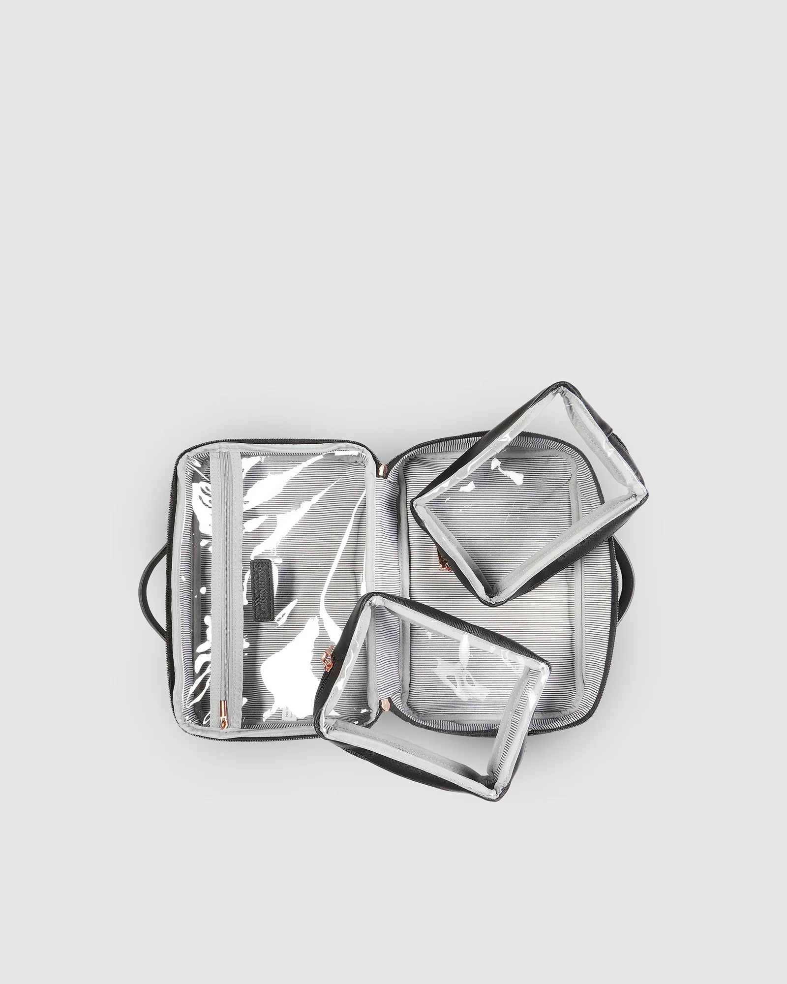 Georgie Cosmetic Case - Black - Image 5