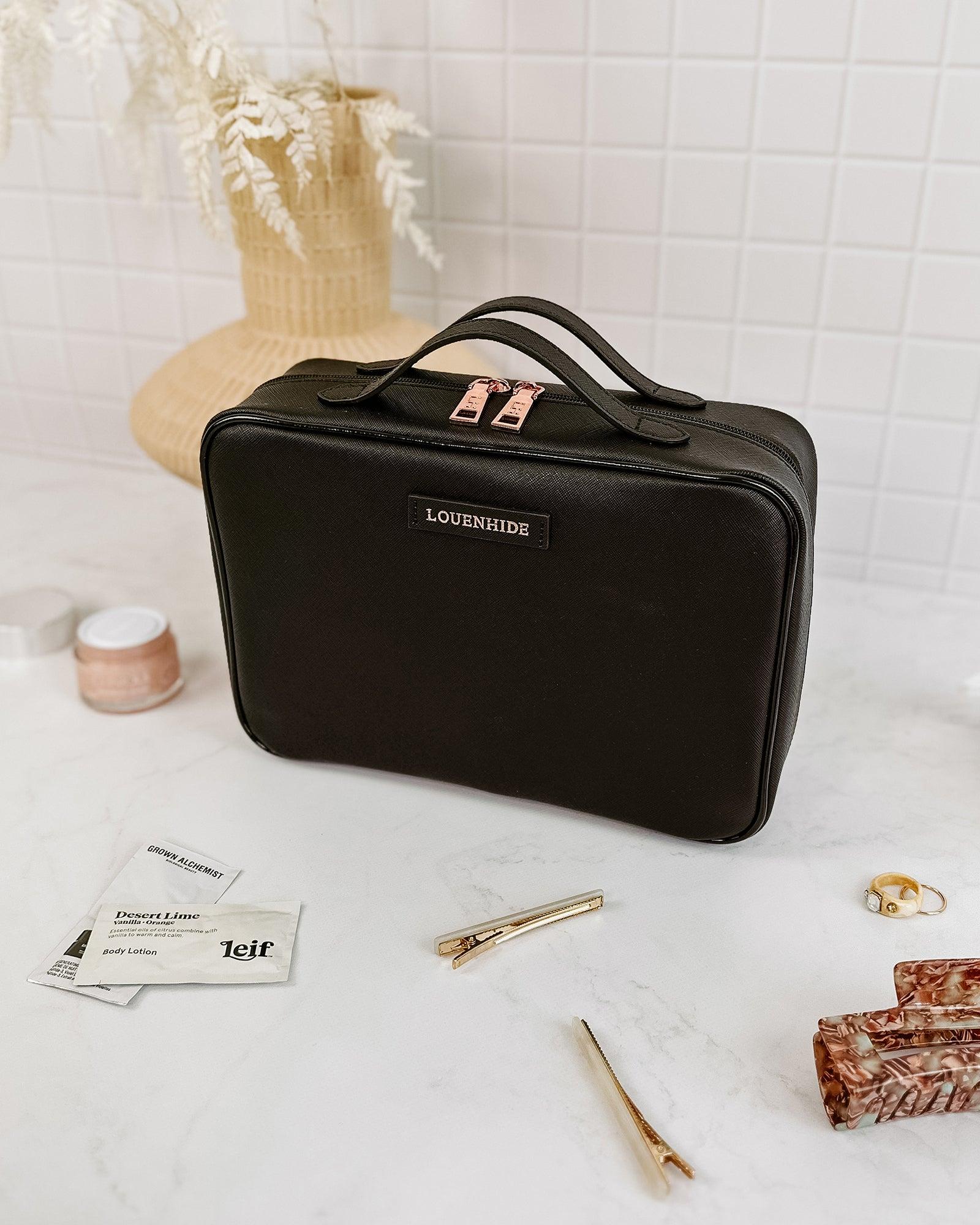 Georgie Cosmetic Case - Black - Image 7