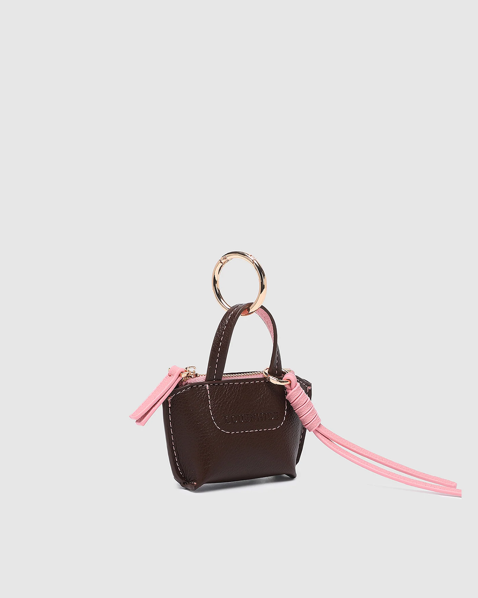 Gina Bag Charm - Chocolate - Image 3