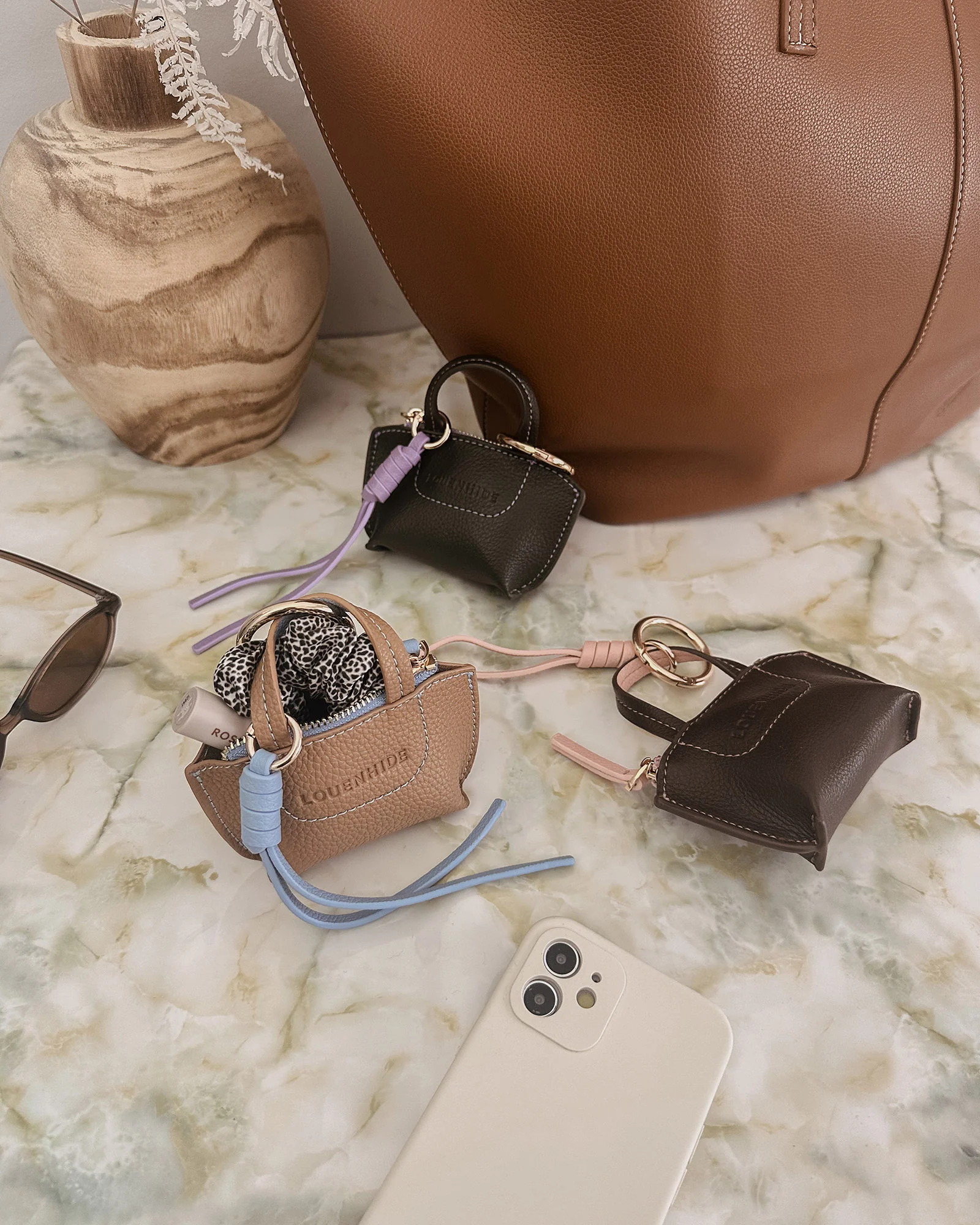Gina Bag Charm - Honey - Image 5