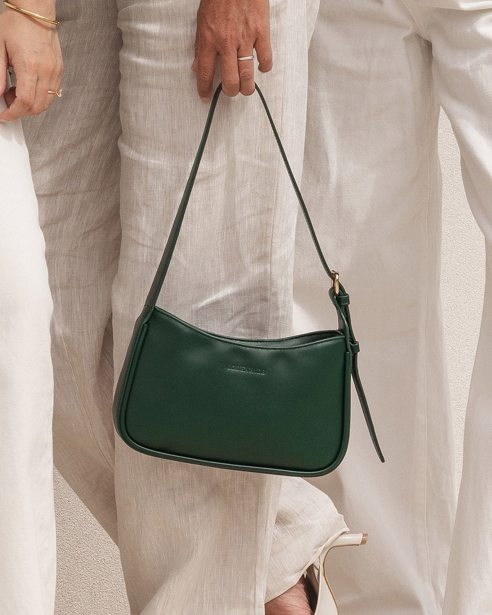 Ivy Shoulder Bag - Forest Green - Image 7