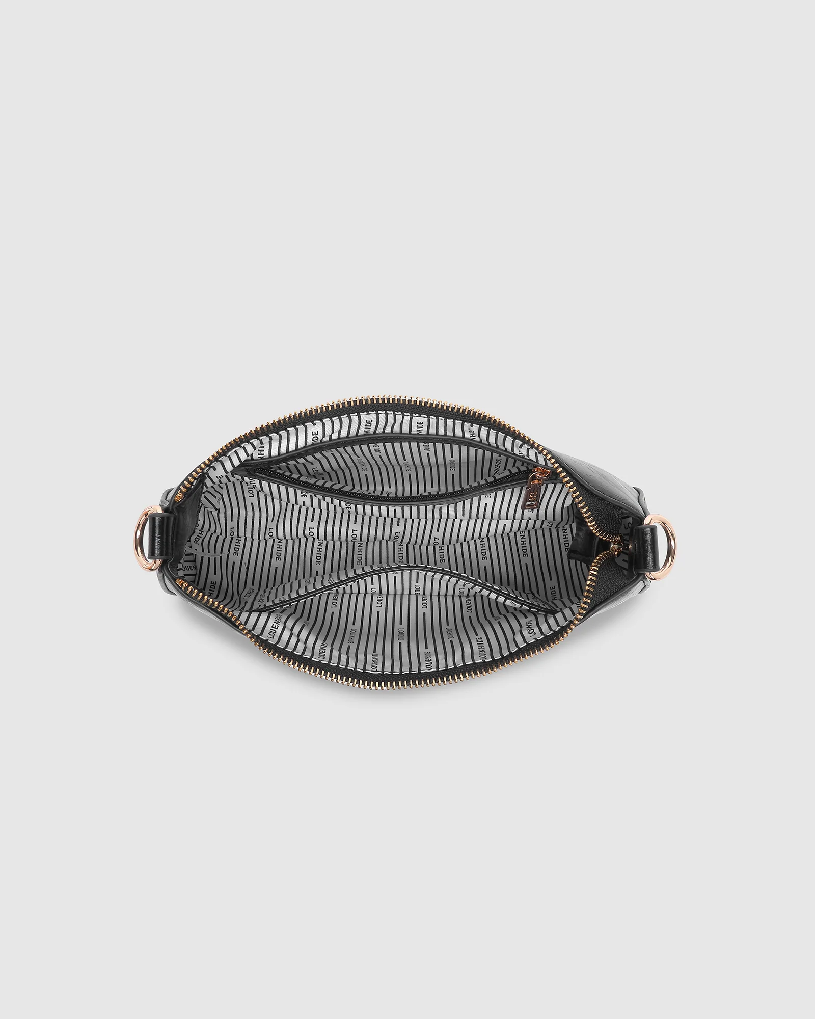 Jacqueline Shoulder Bag - Black Patent - Image 6