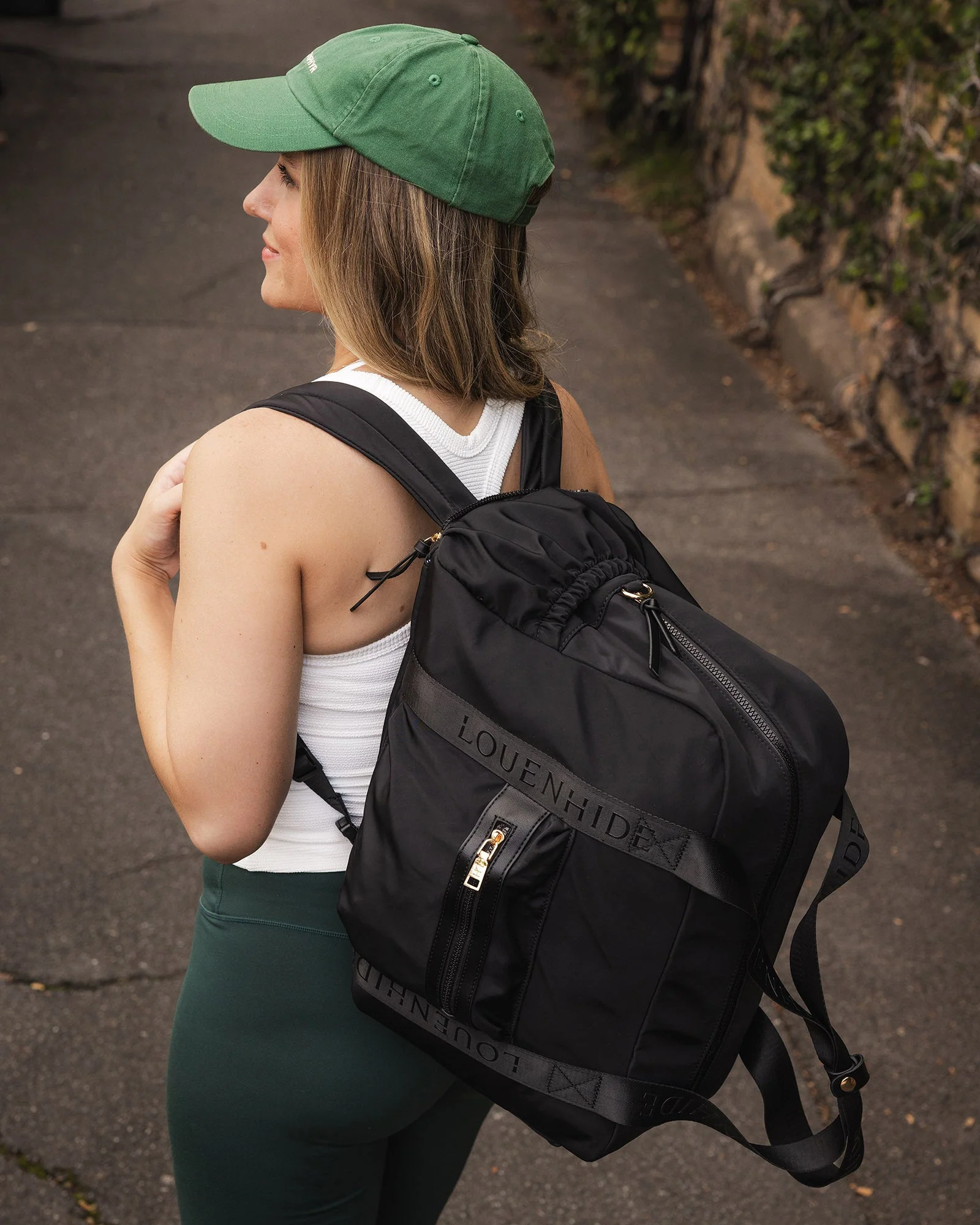 Jenn Nylon Travel Bag - Black - Image 7