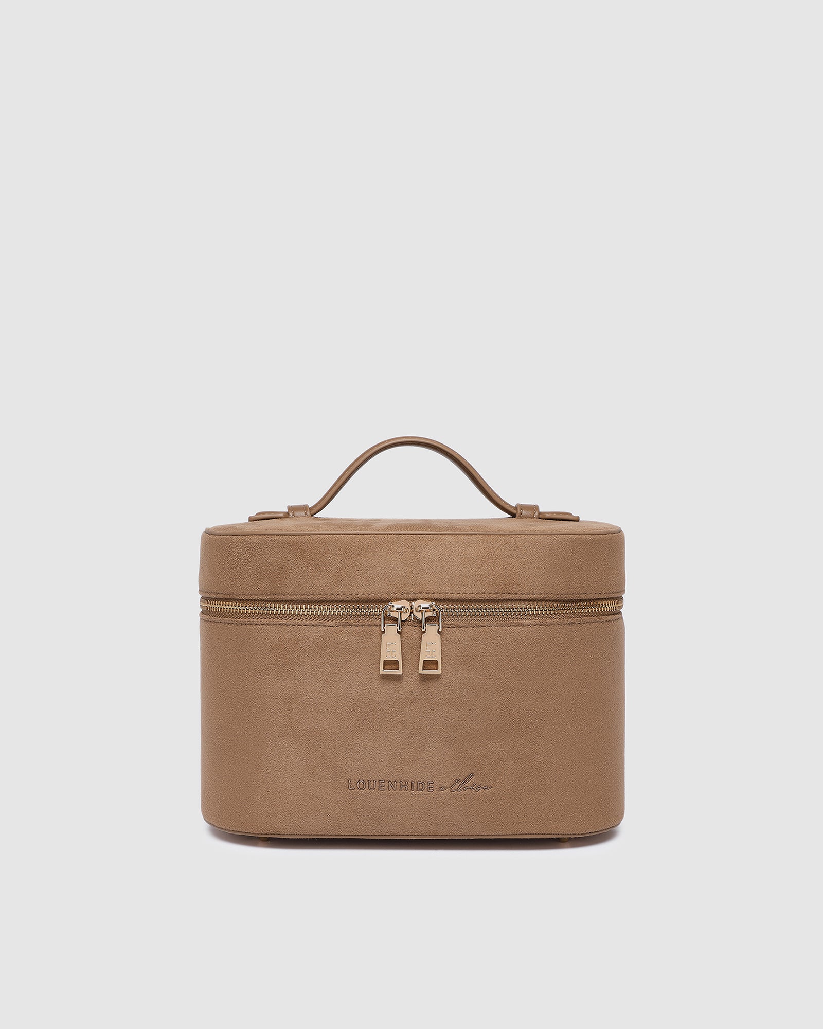 Juliette Vanity Case - Suedette Honey