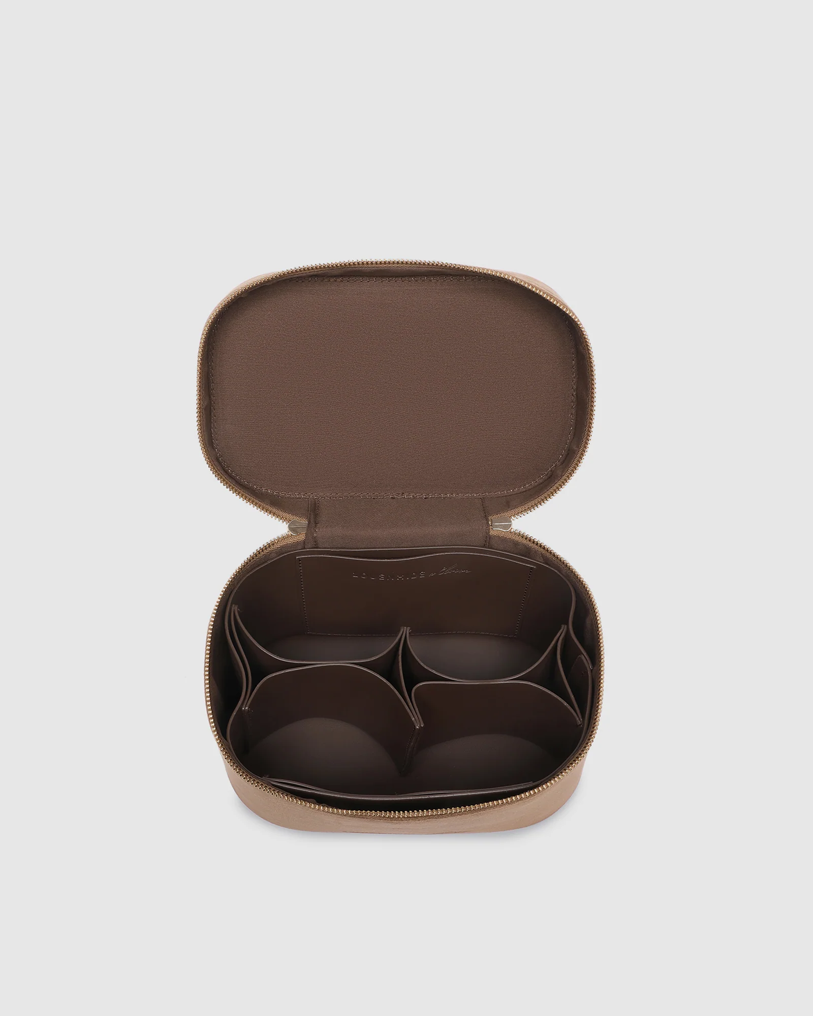 Juliette Vanity Case - Suedette Honey - Image 5