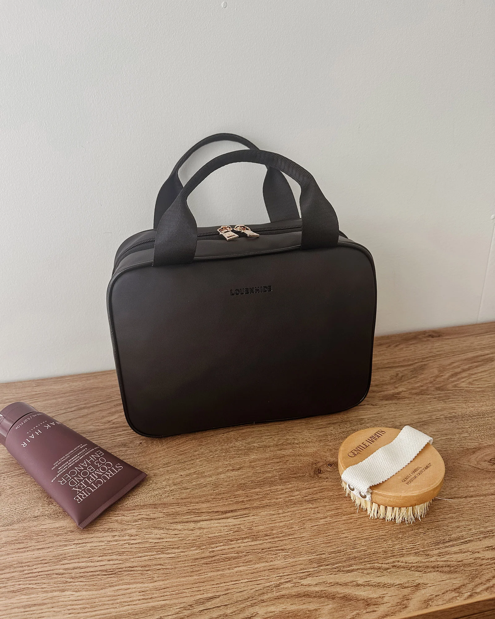 Kenya Cosmetic Bag - Black - Image 7