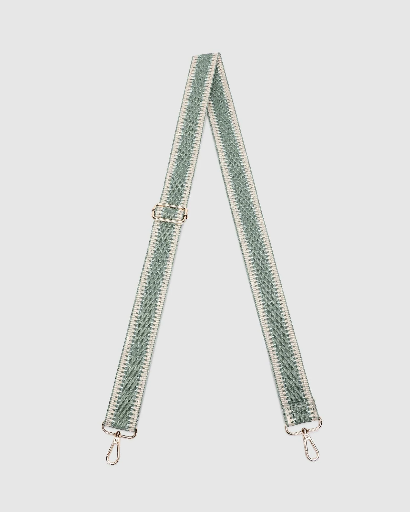 Kiki Webbing Bag Strap - Sage Green - Image 2