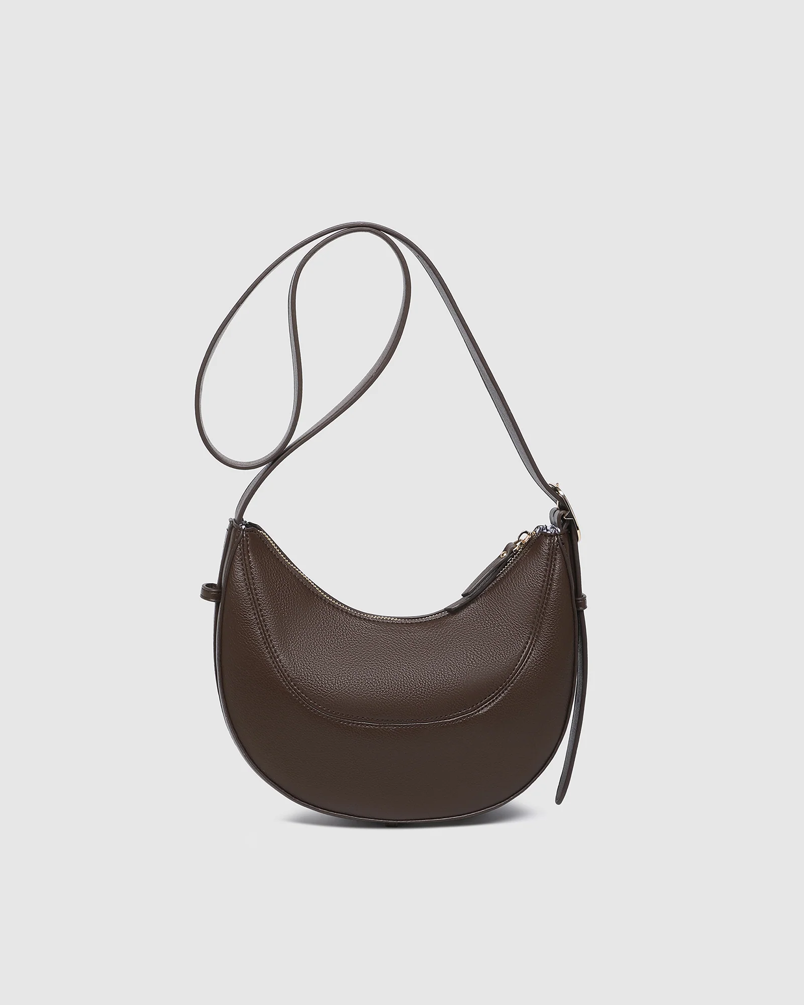 Lane Crossbody Bag - Chocolate - Image 5