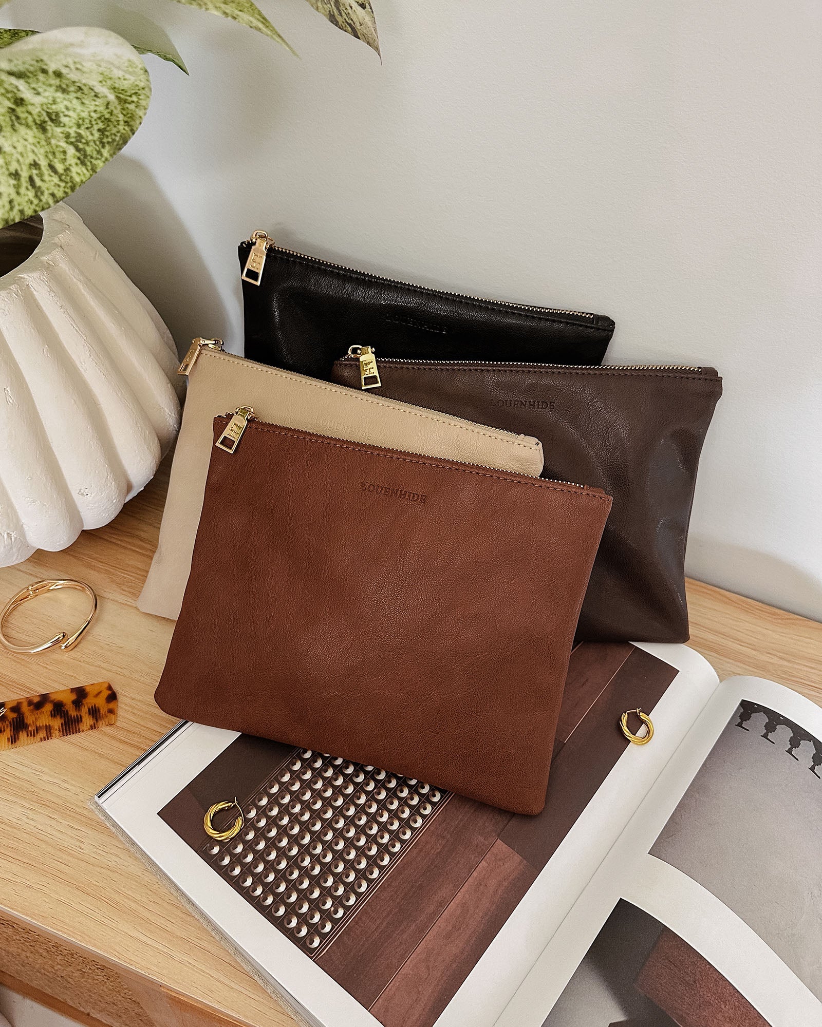 Louie Pouch - Saddle Cognac - Image 6