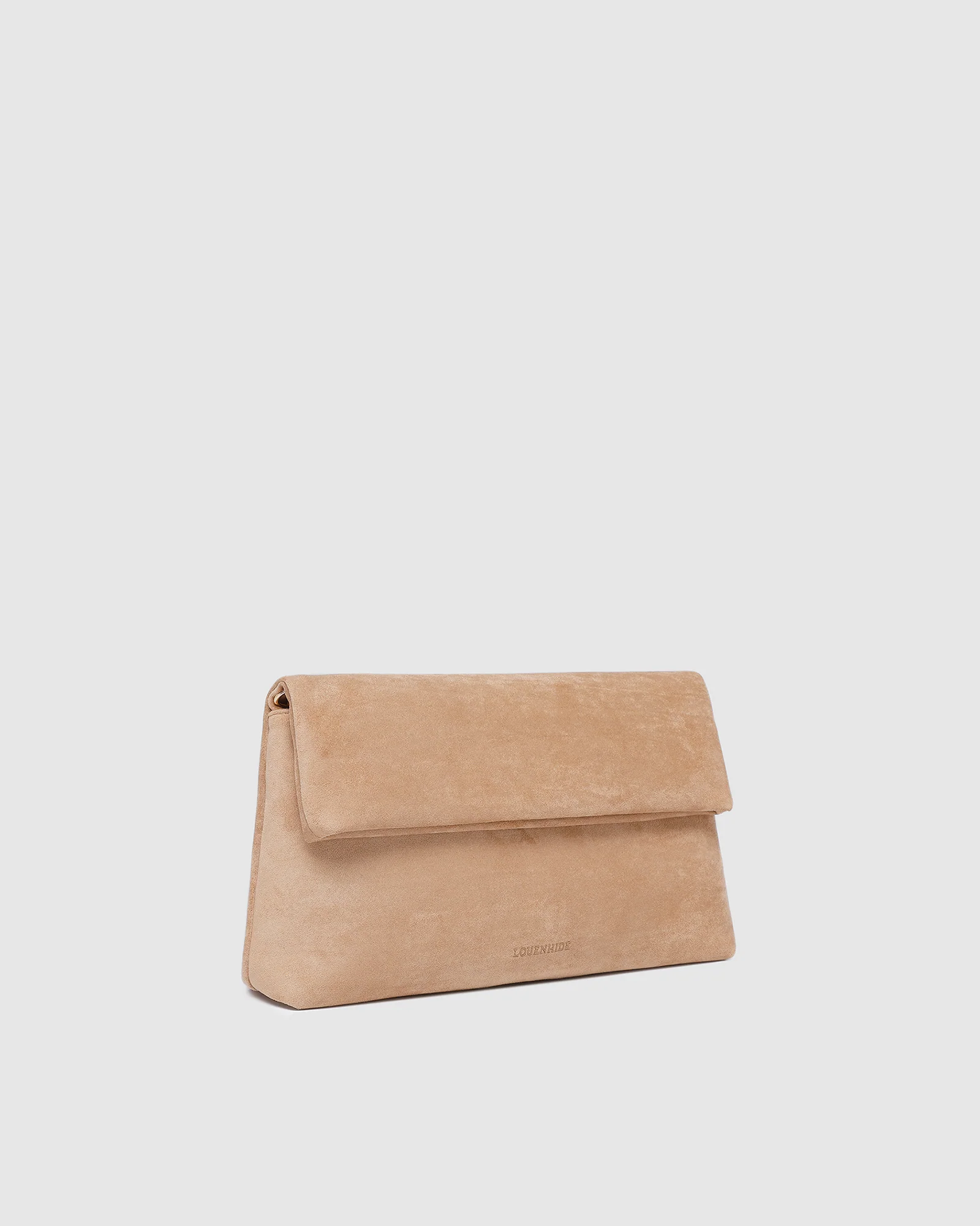 Luka Suedette Clutch - Blonde - Image 3