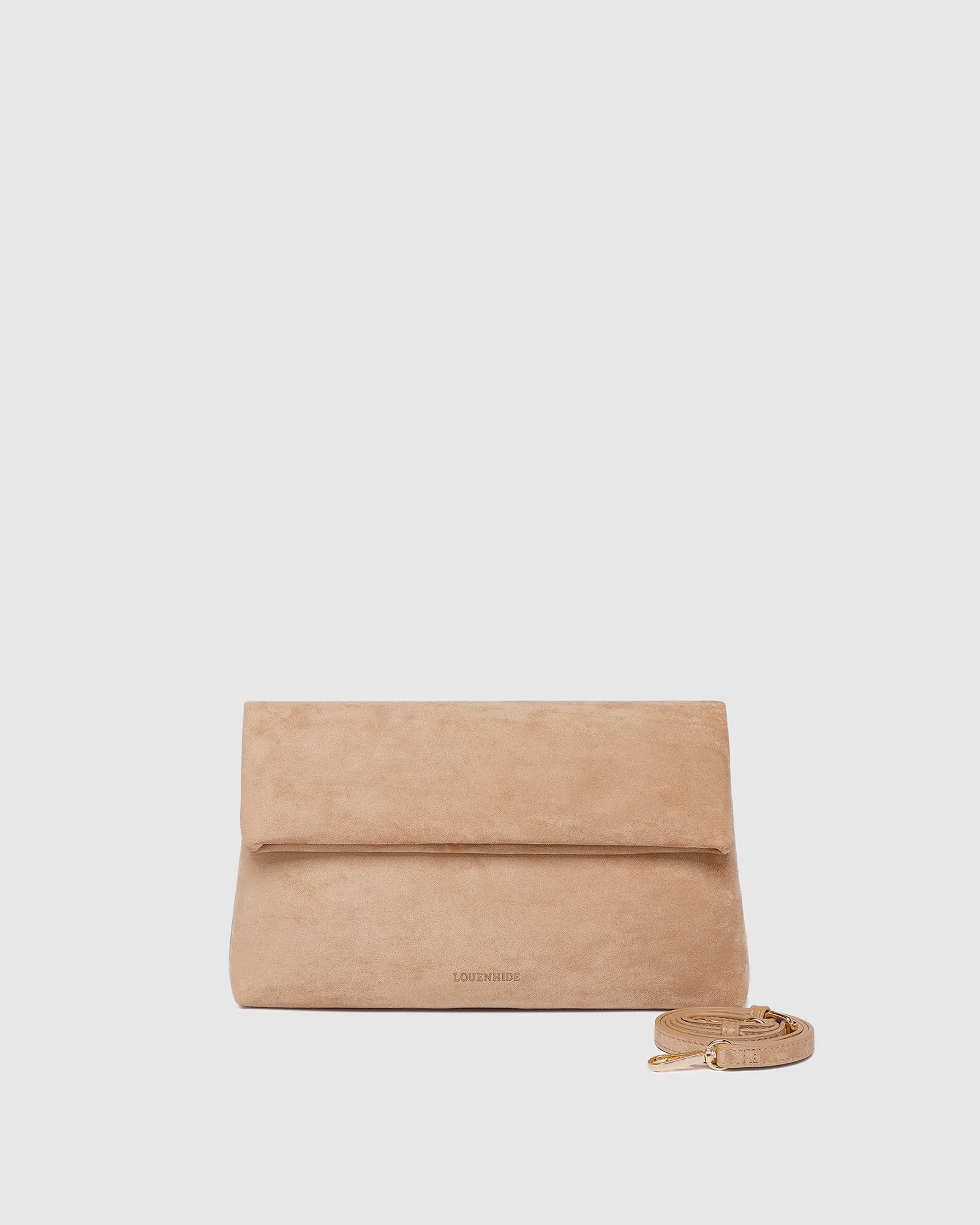 Luka Suedette Clutch - Blonde - Image 4