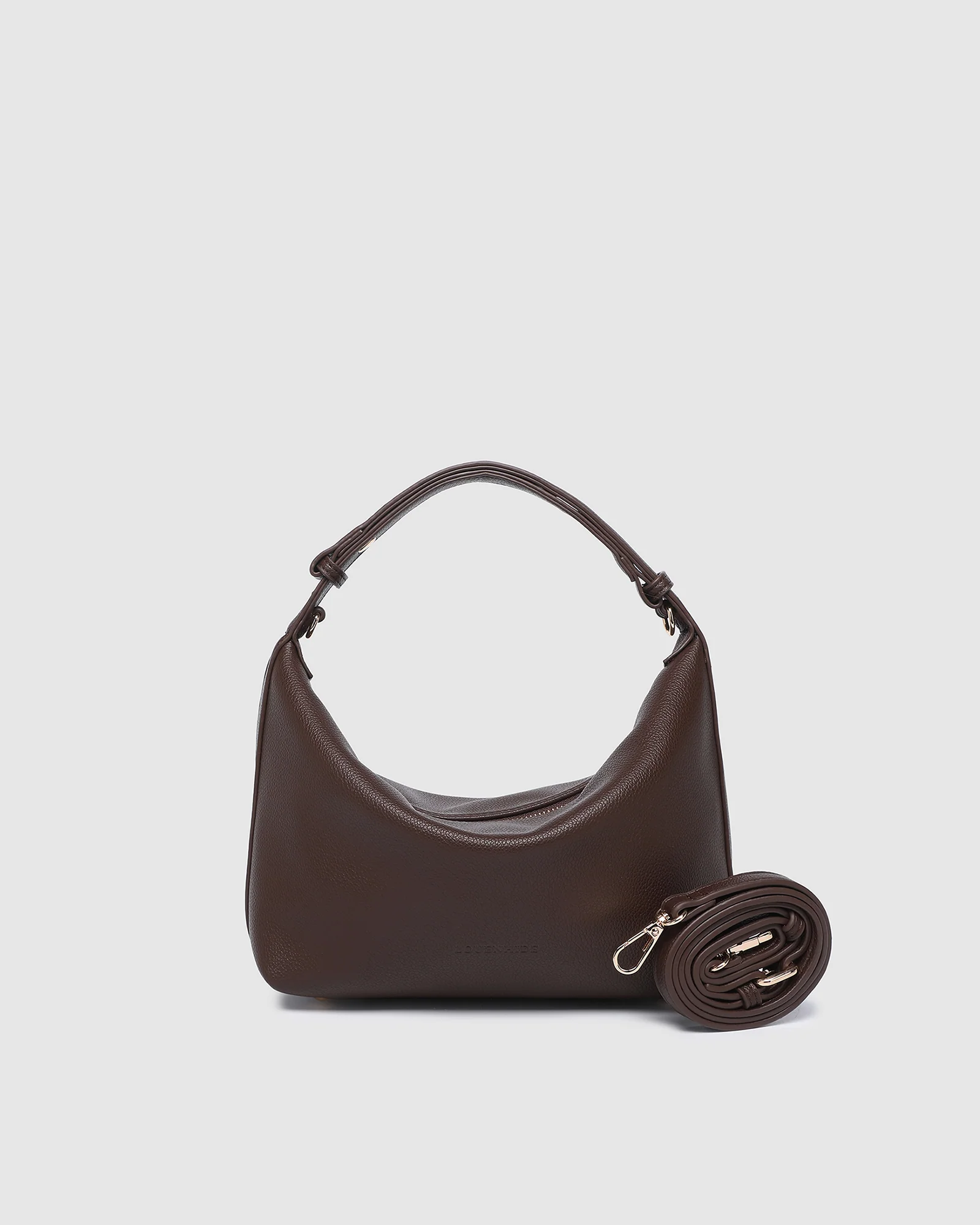 Madeline Shoulder Bag - Chocolate - Image 4