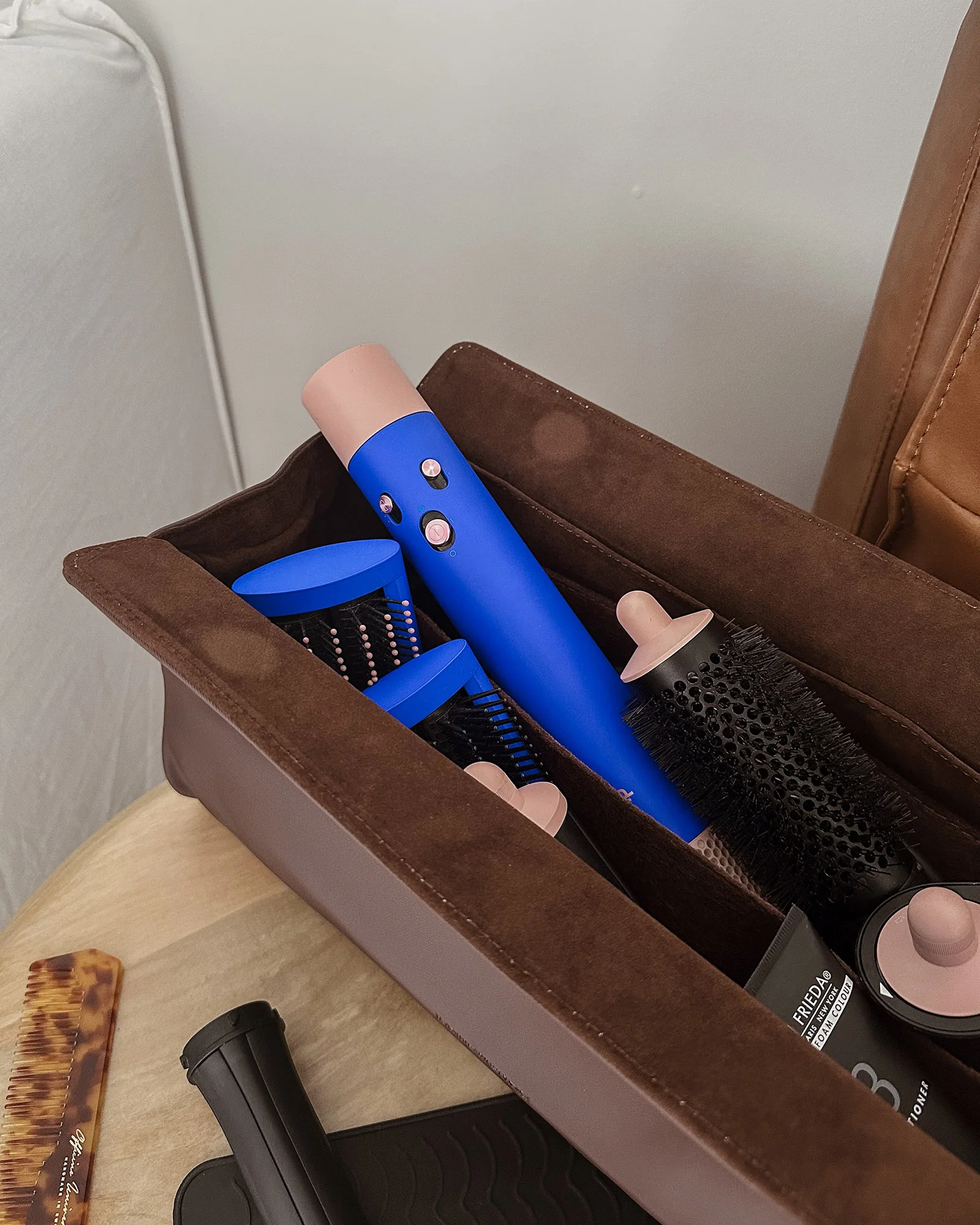 Margot Hair Tool Travel Case - Chocolate - Image 8