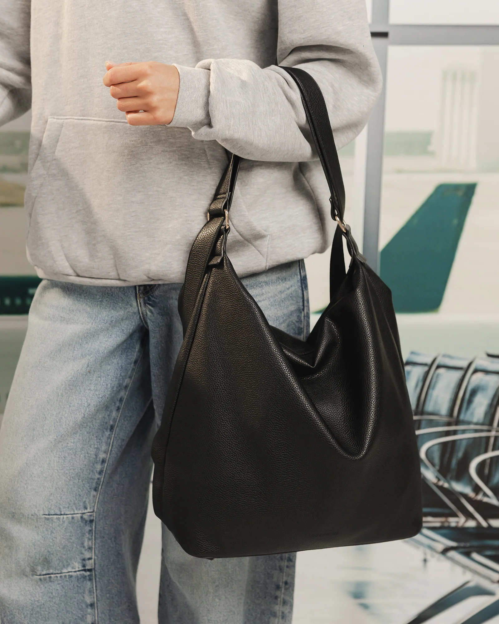 Miley Convertible Backpack - Black - Image 10