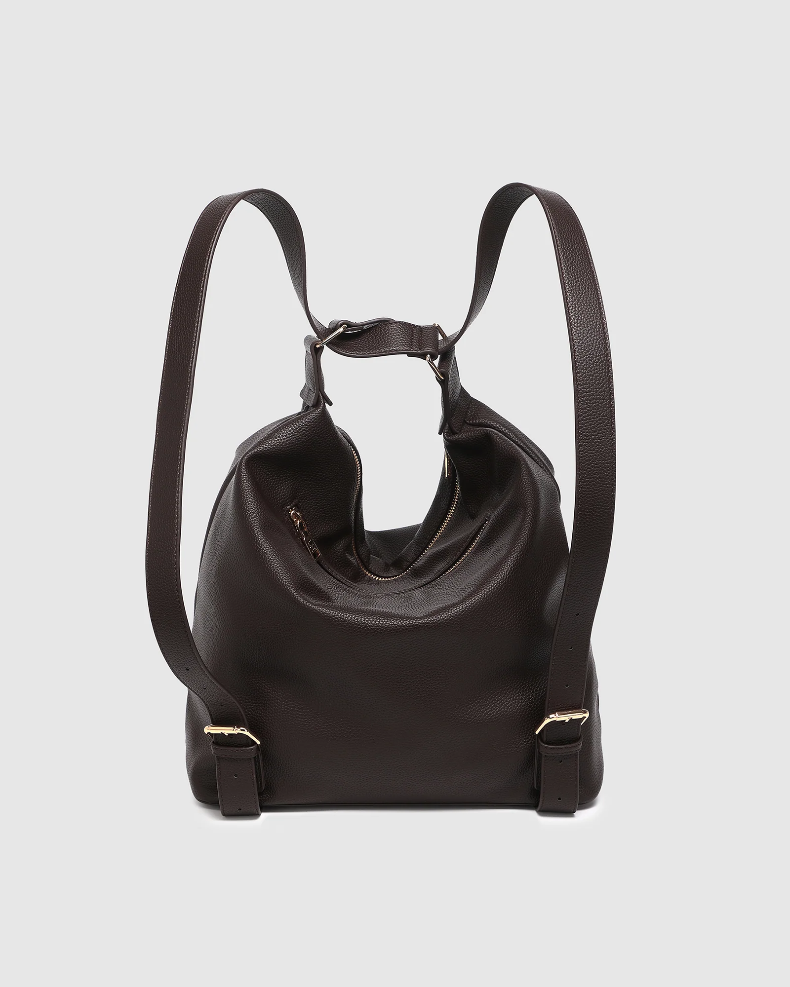 Miley Convertible Backpack - Chocolate - Image 5