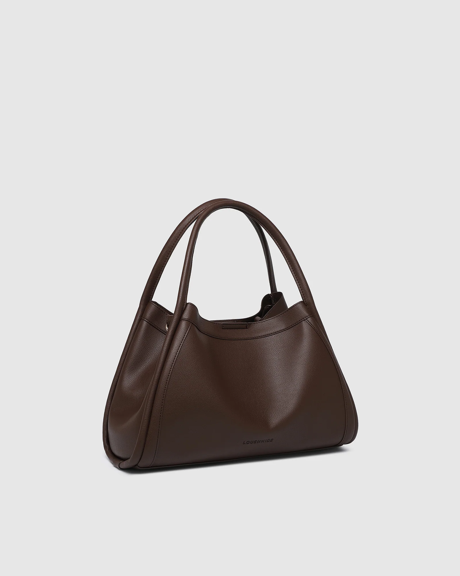 Mini Sutton Shoulder Bag - Chocolate - Image 3