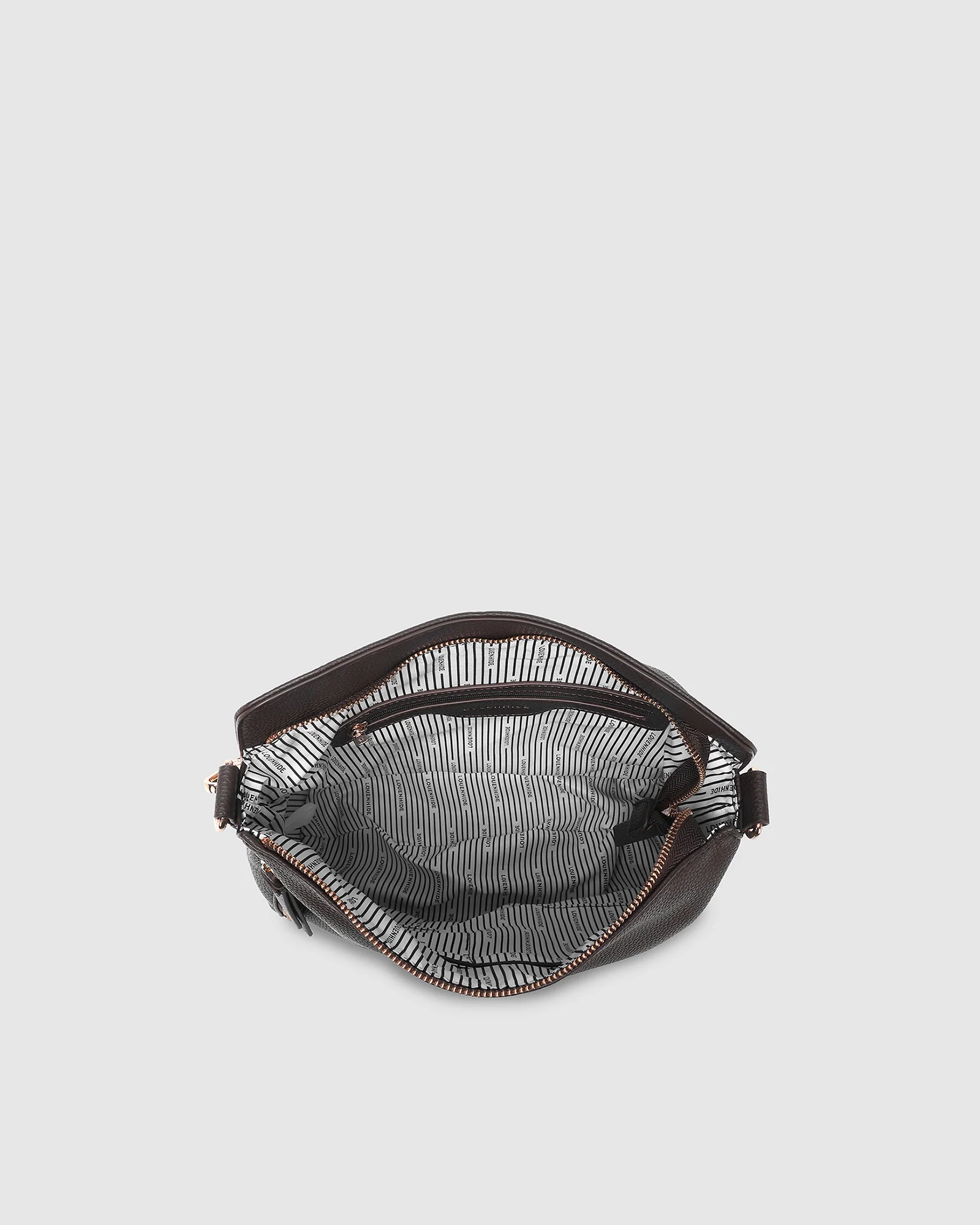 Nadia Shoulder Bag - Chocolate - Image 5
