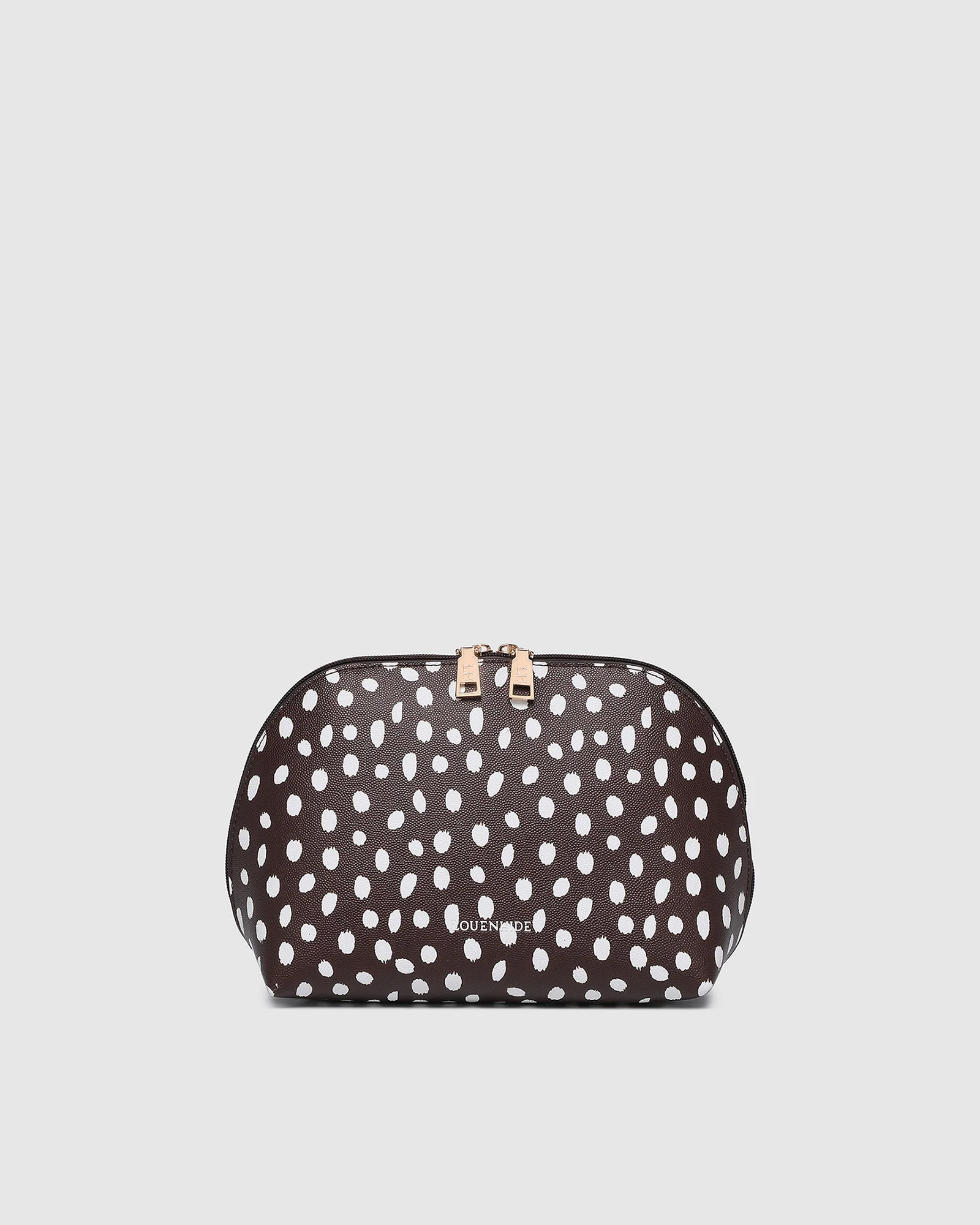 Nancy Cosmetic Bag - Chocolate Raindrop