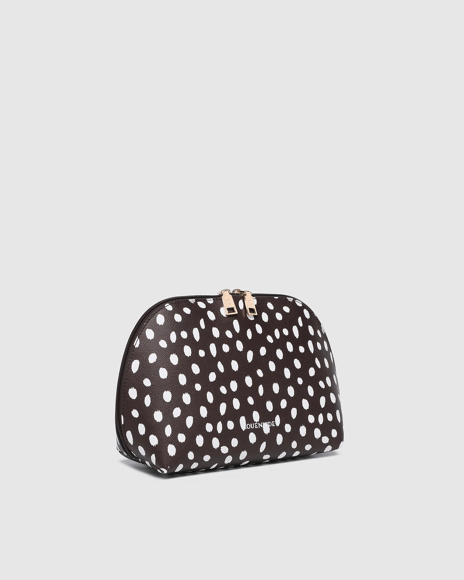 Nancy Cosmetic Bag - Chocolate Raindrop - Image 3