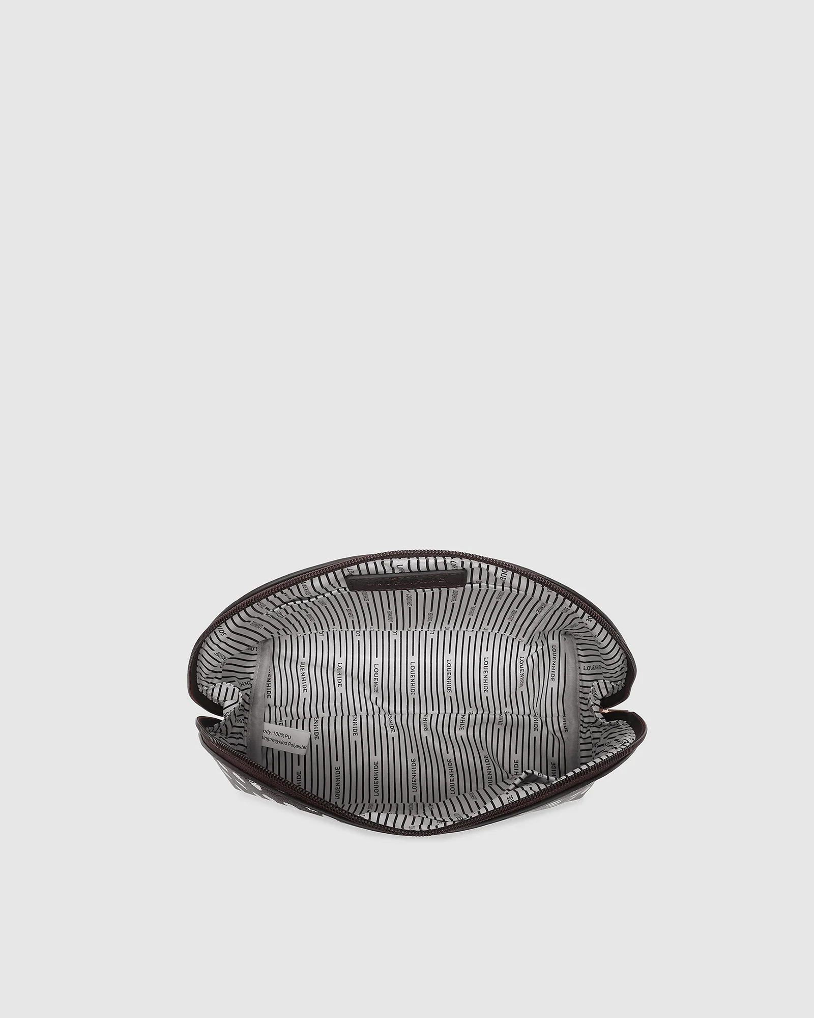 Nancy Cosmetic Bag - Chocolate Raindrop - Image 5