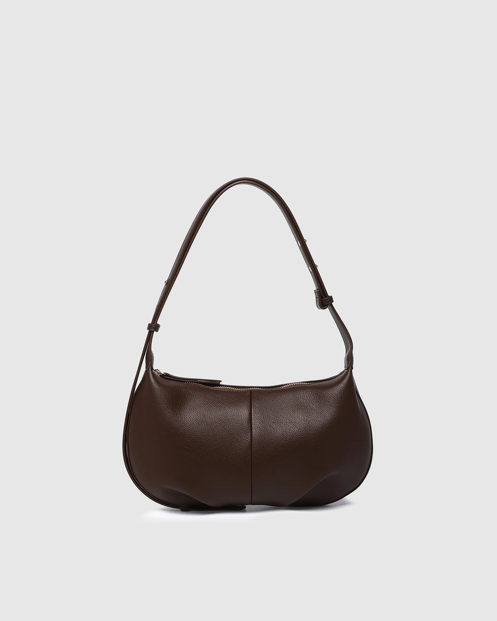 Olivia Shoulder Bag - Chocolate - Image 4