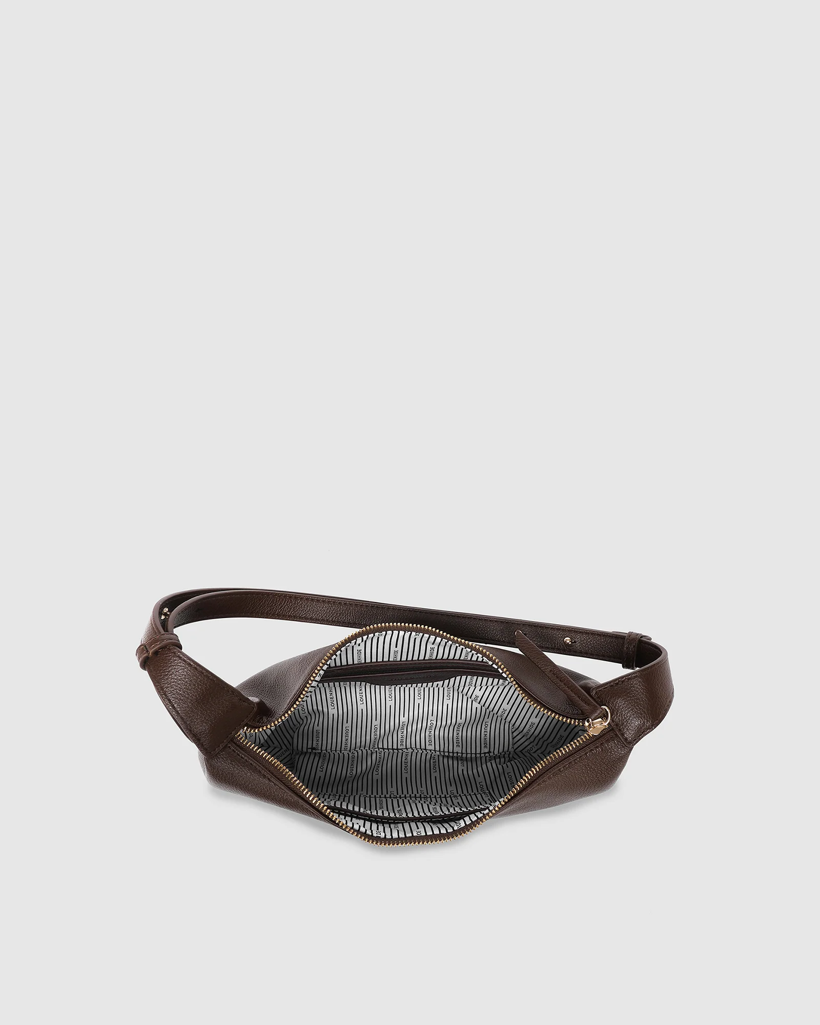 Olivia Shoulder Bag - Chocolate - Image 5