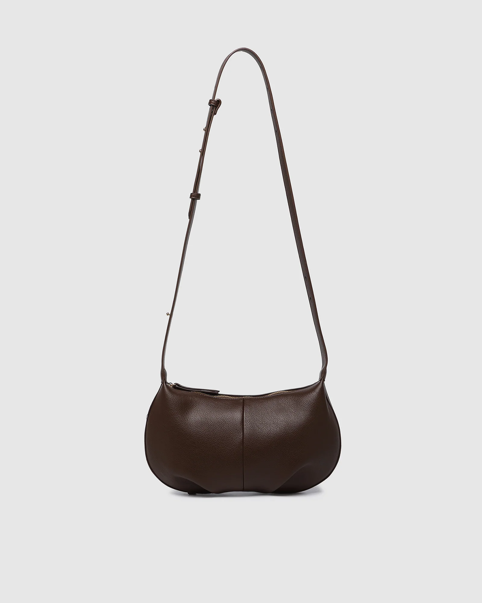 Olivia Shoulder Bag - Chocolate - Image 6