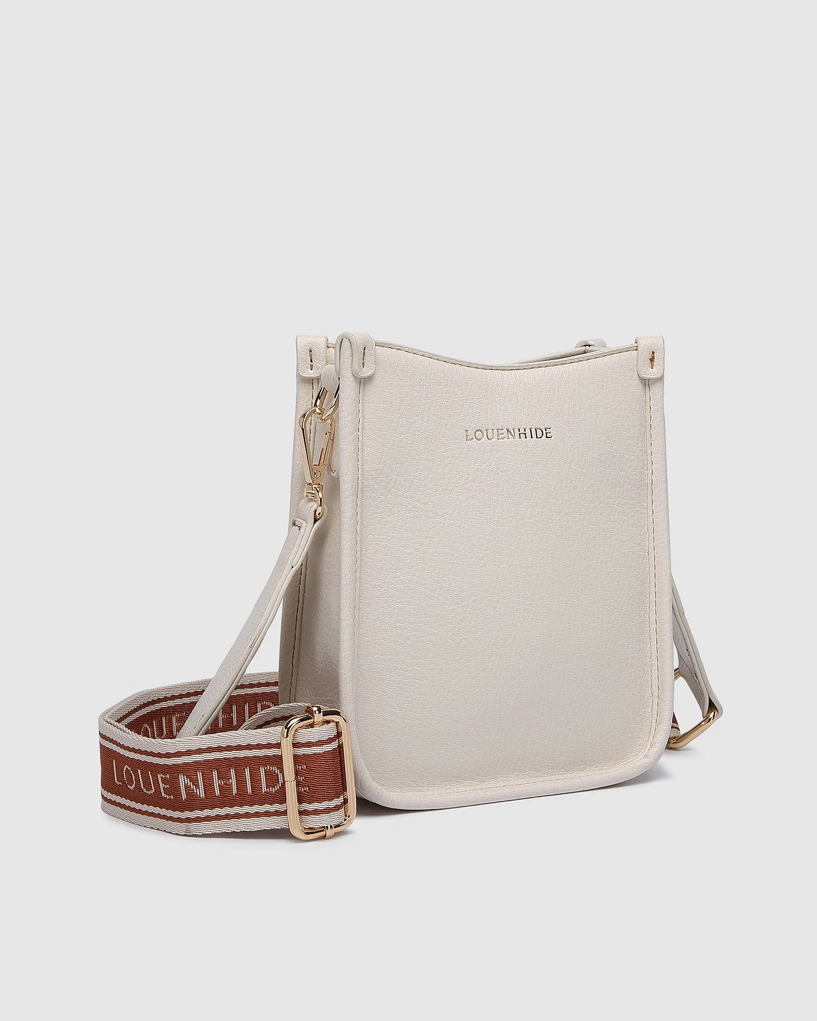 Parker Logo Phone Bag - Vanilla - Image 4