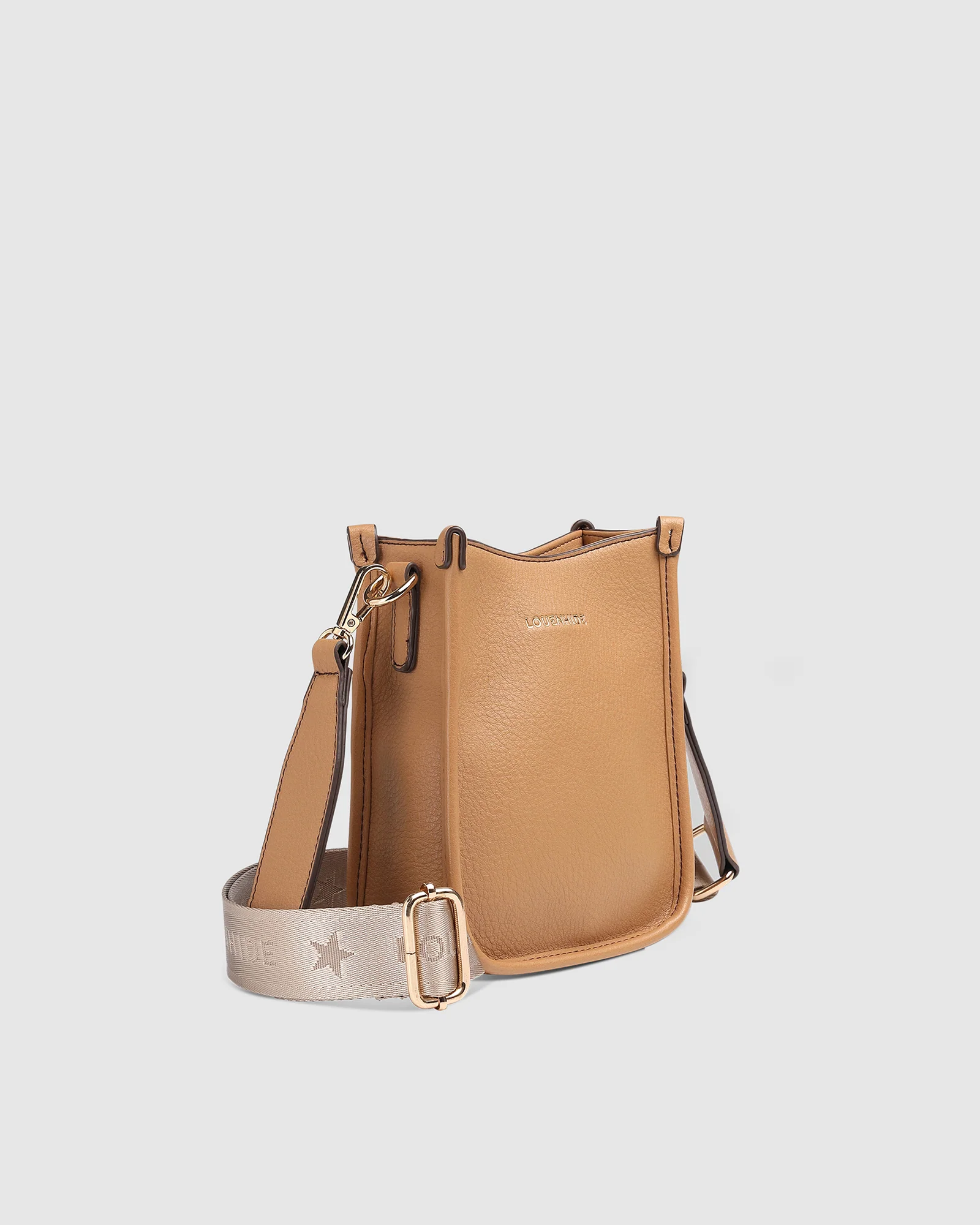 Parker Phone Crossbody Bag - Camel - Image 3