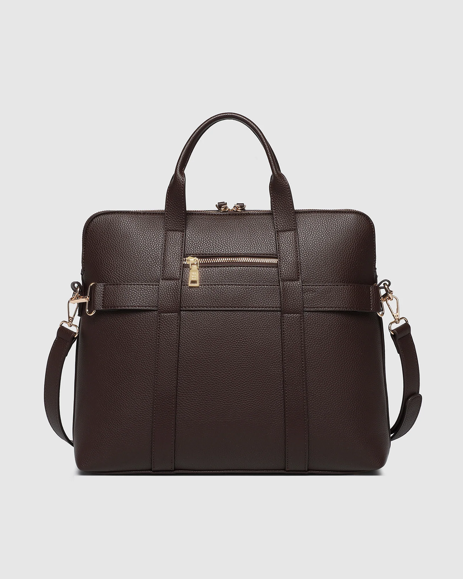 Rhodes Laptop Bag - Chocolate - Image 8