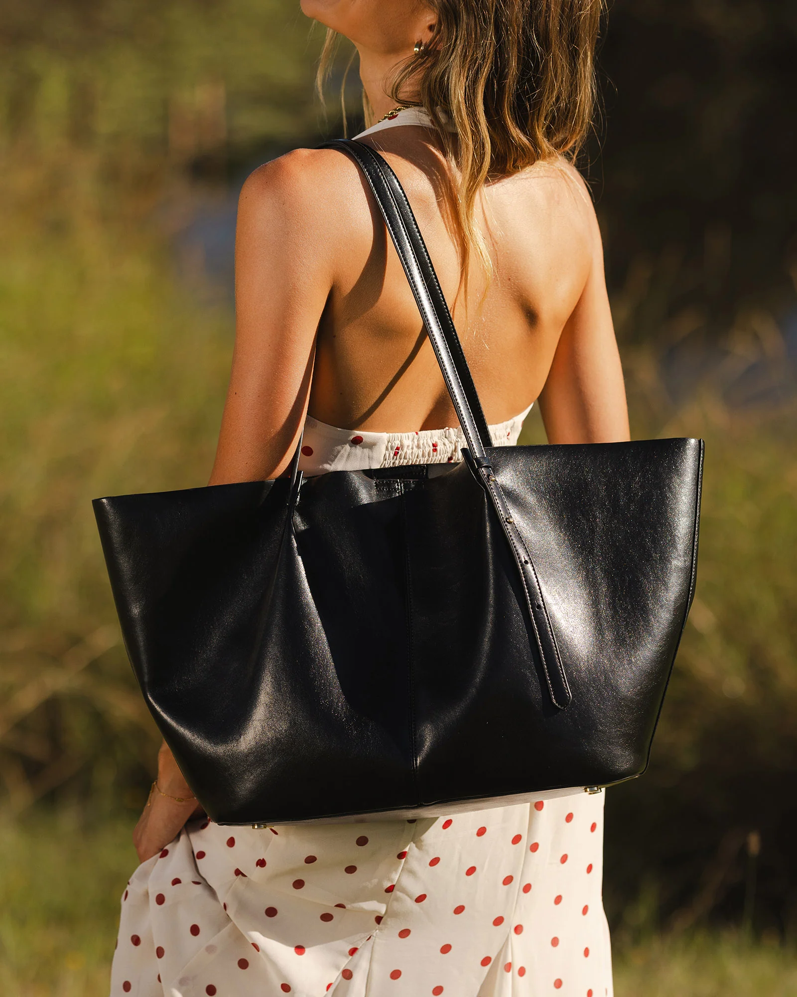 Sawyer Tote Bag - Black - Image 8